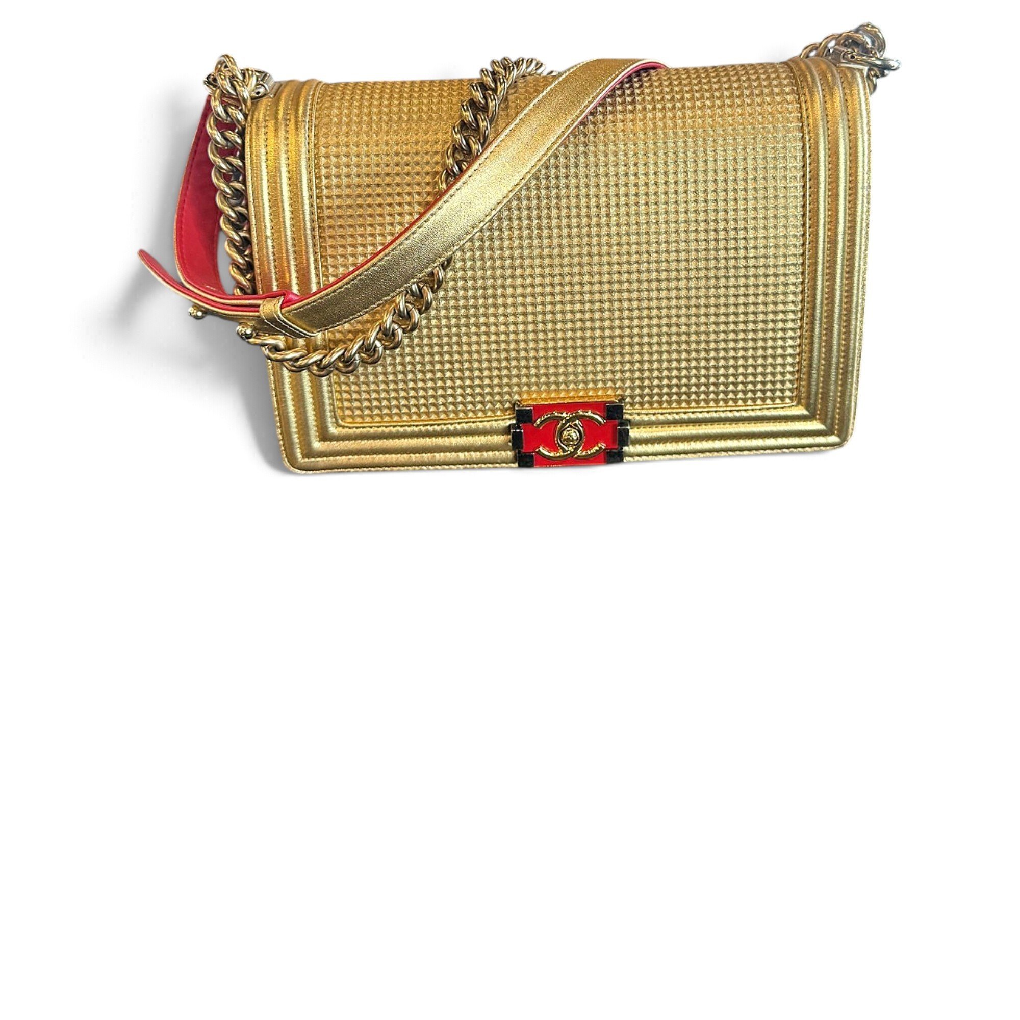 Boy leather handbag