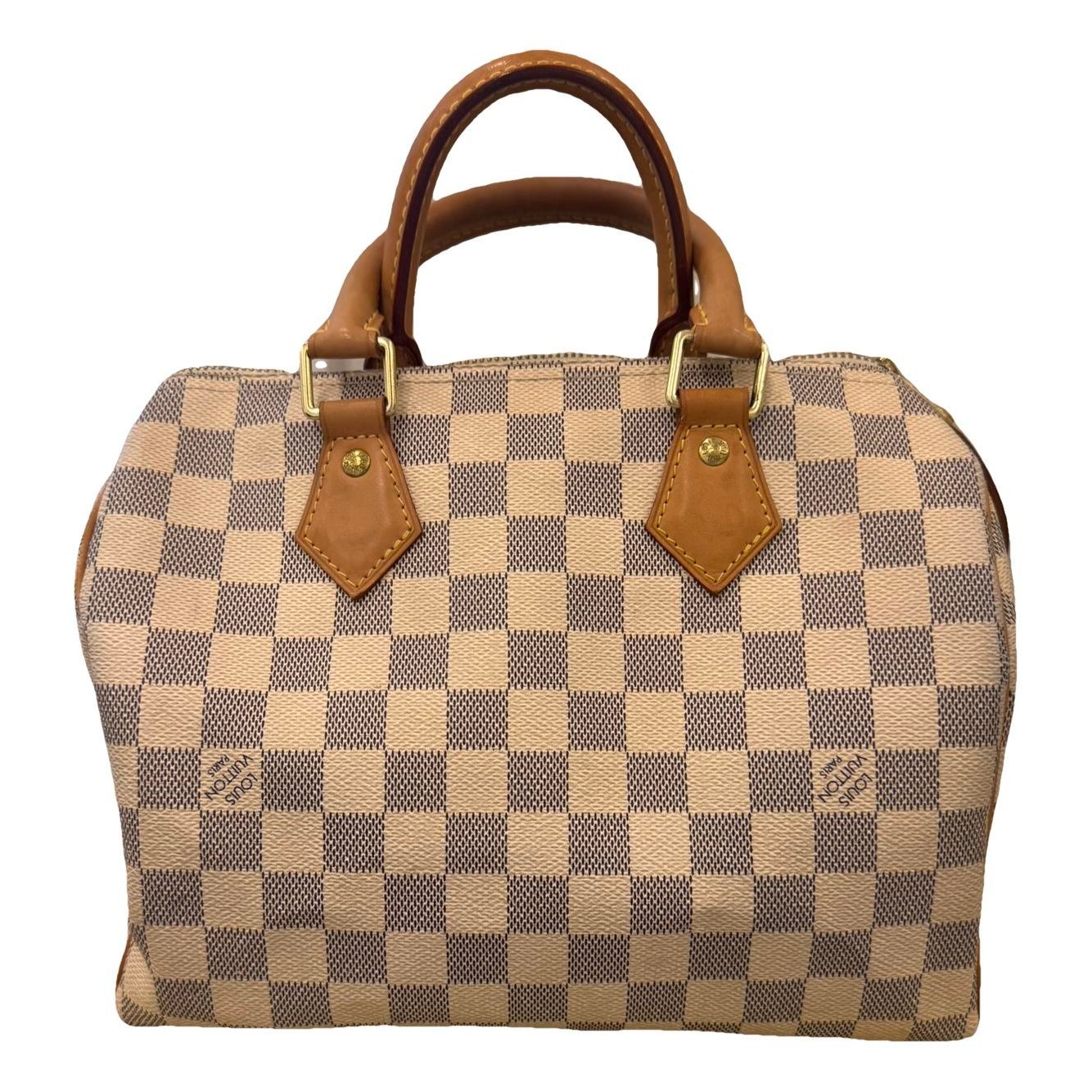 Speedy leather handbag