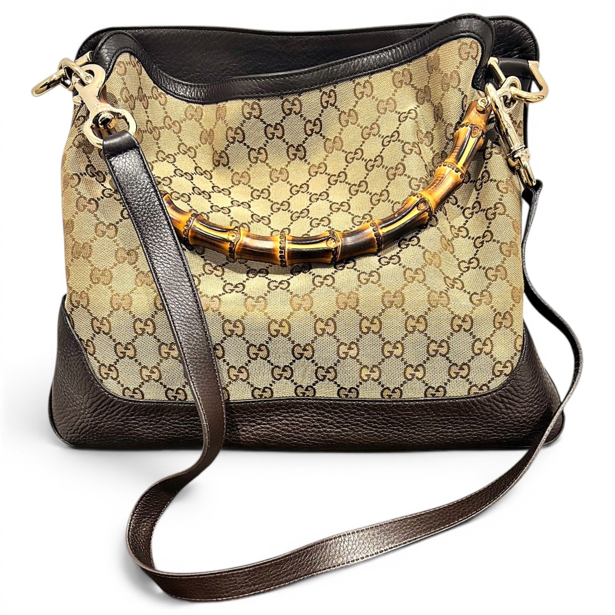 Bamboo Top Handle cloth handbag