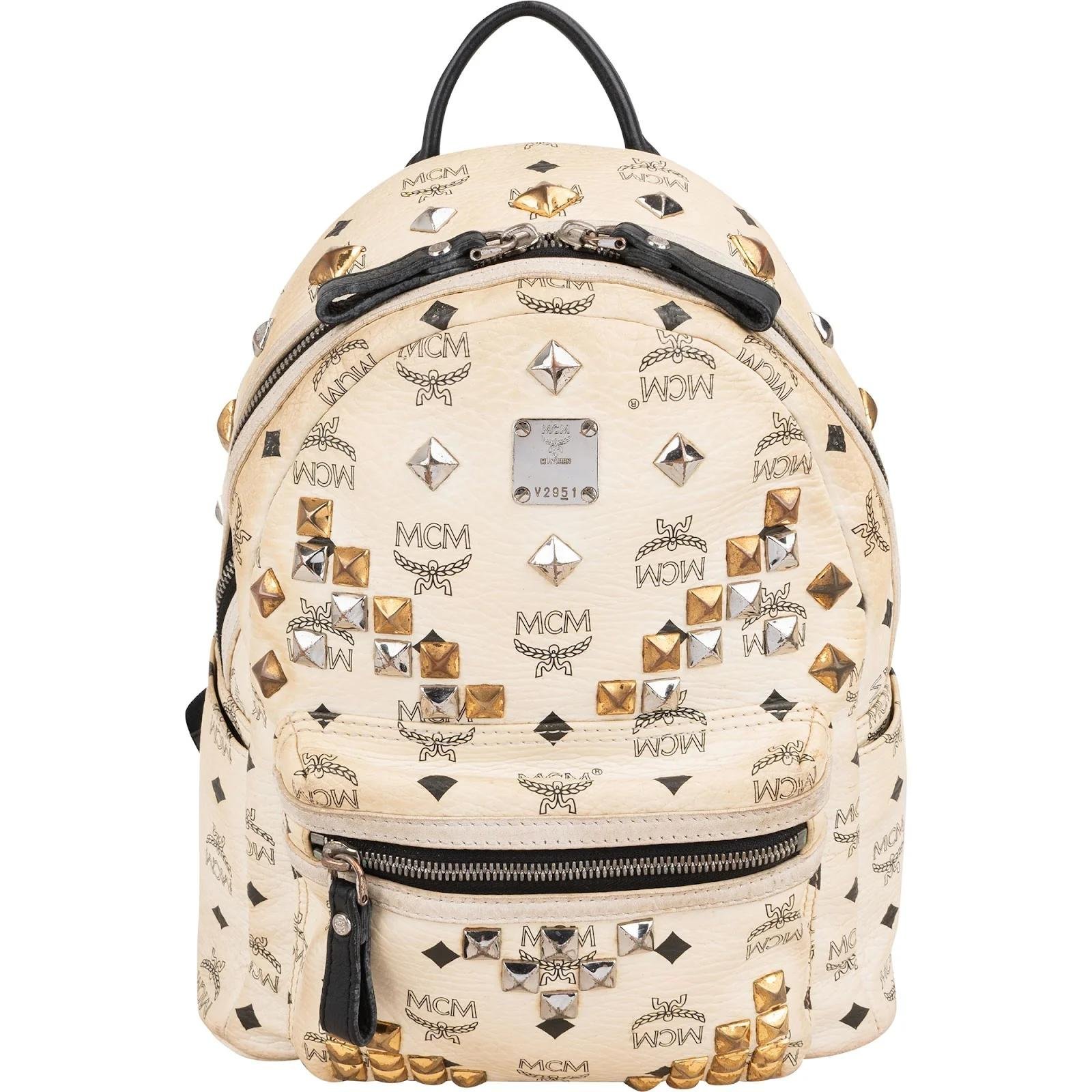 Stark leather backpack