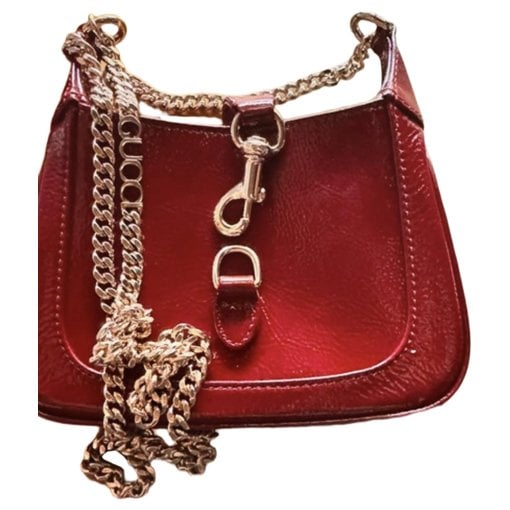 Jackie vinyl clutch bag