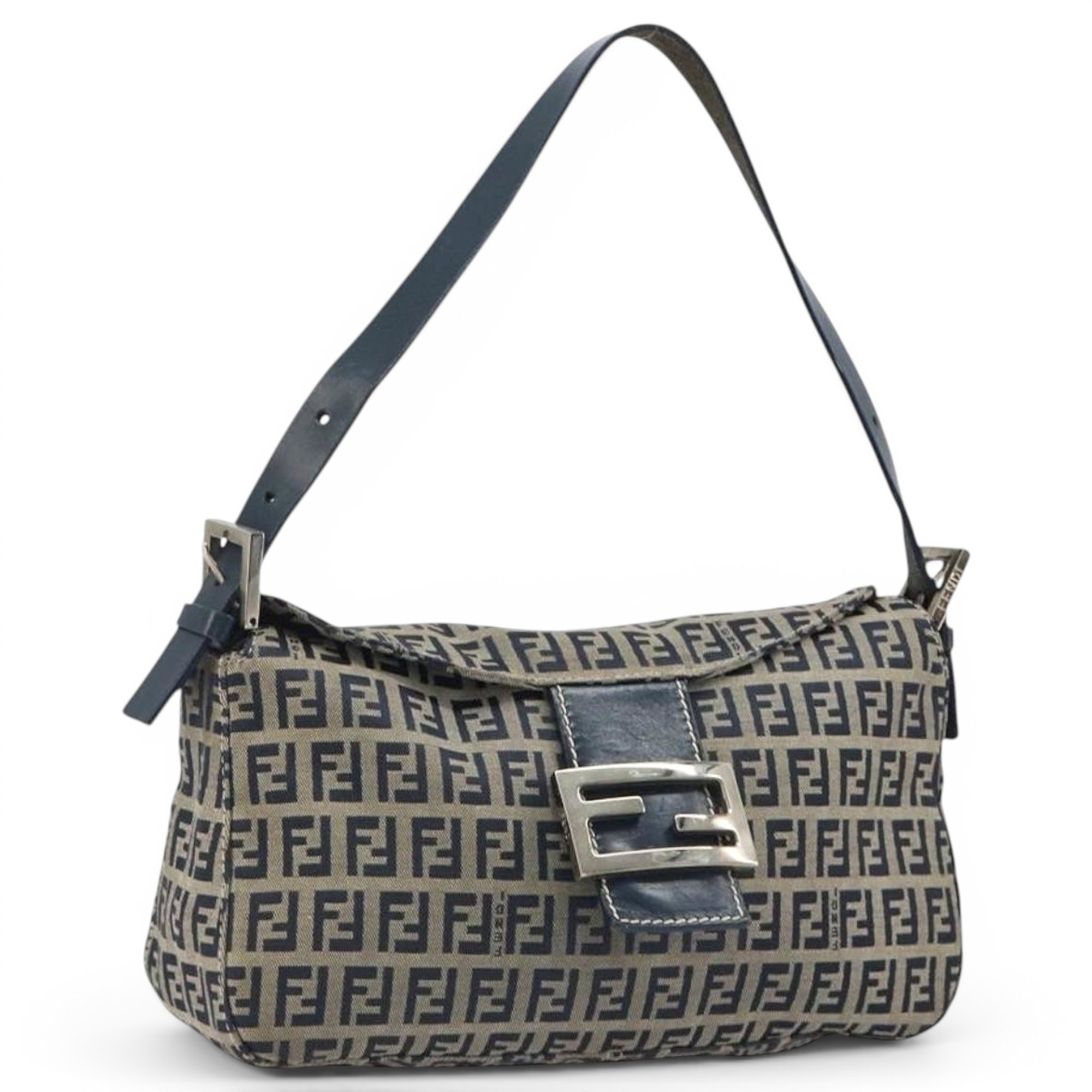 Fendi Mamma Baguette leather handbag