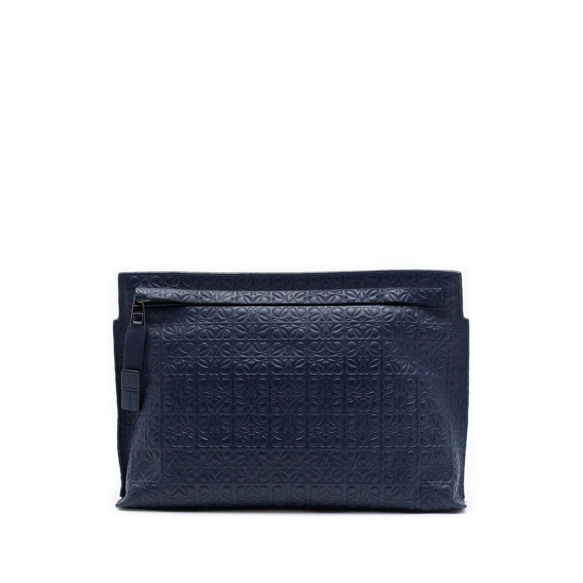 Anagram pony-style calfskin handbag