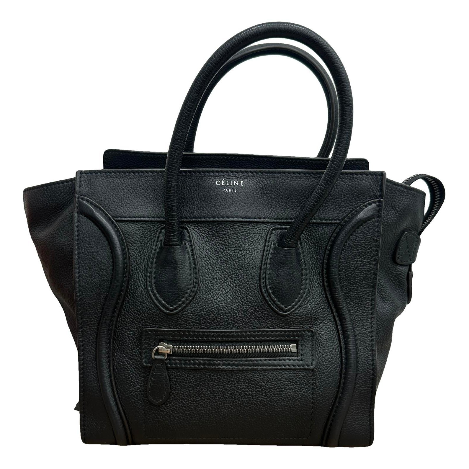 Luggage leather handbag