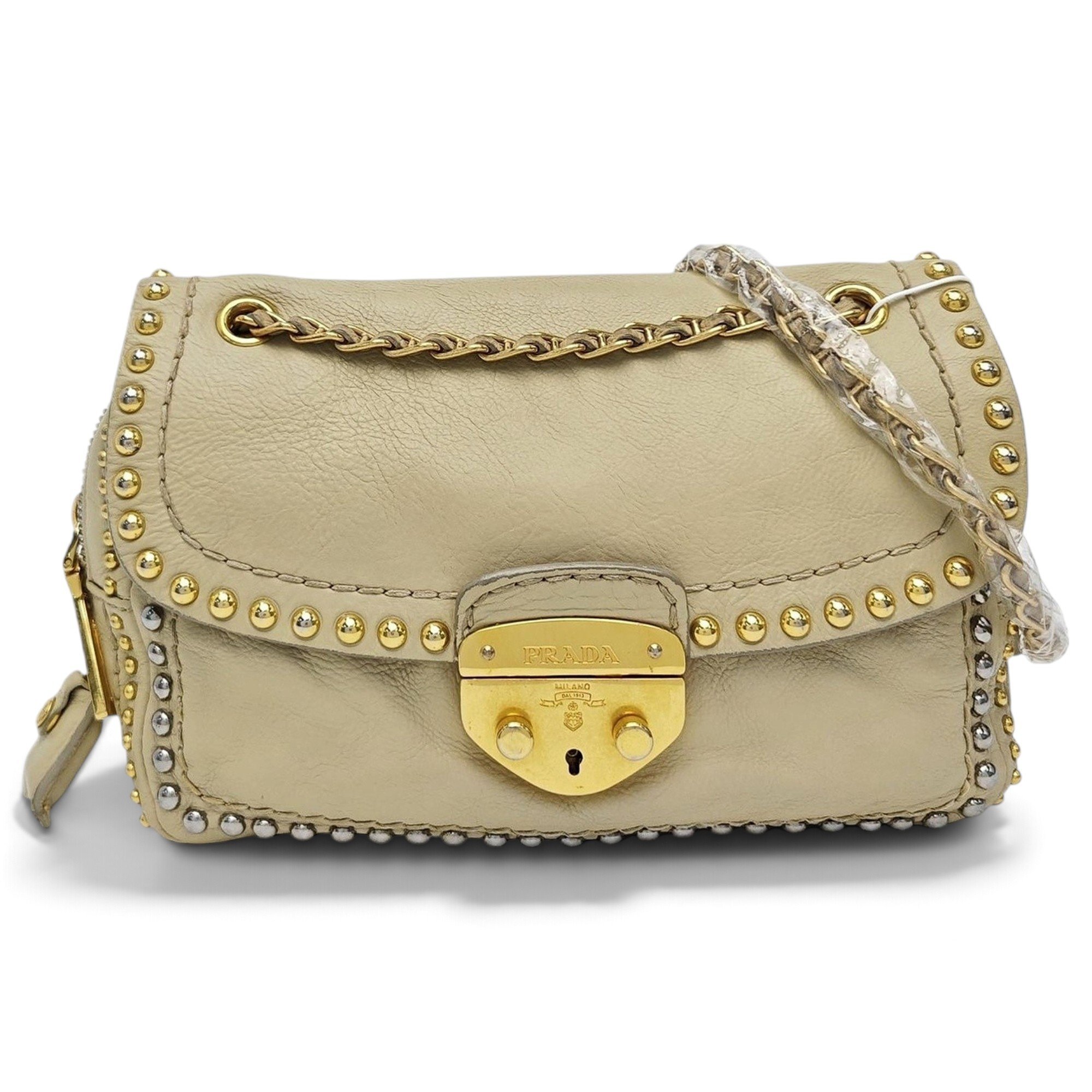 Leather handbag