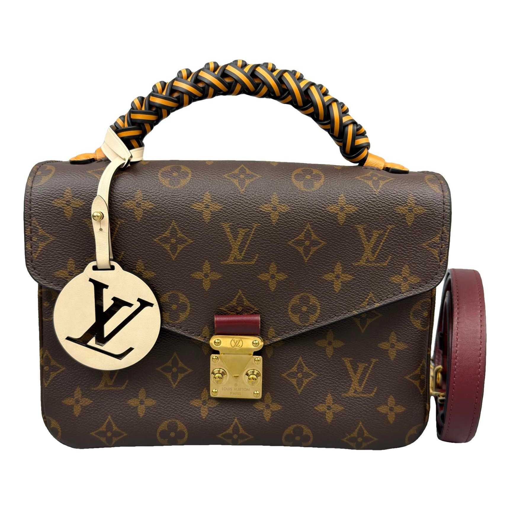Metis leather handbag
