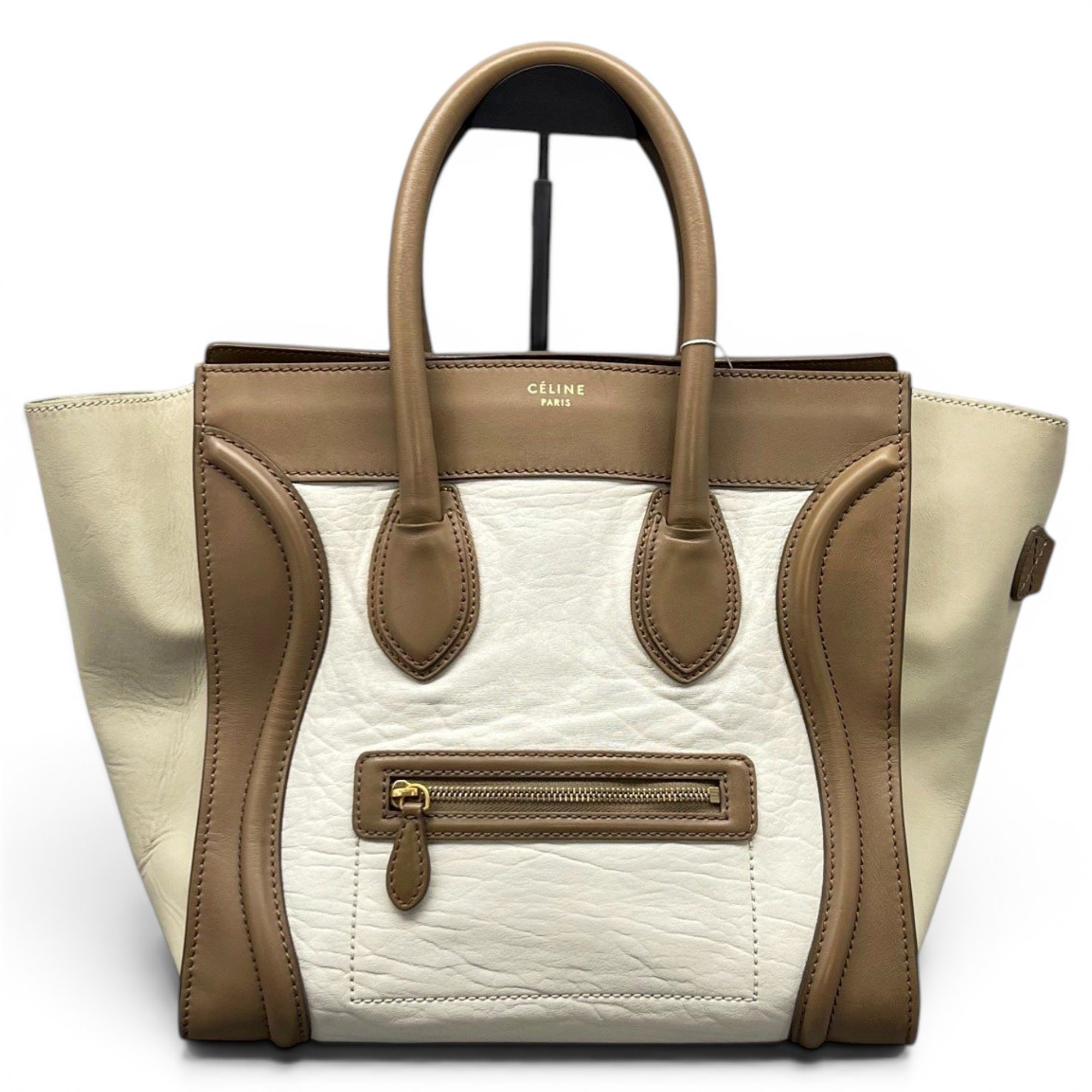 Luggage leather handbag