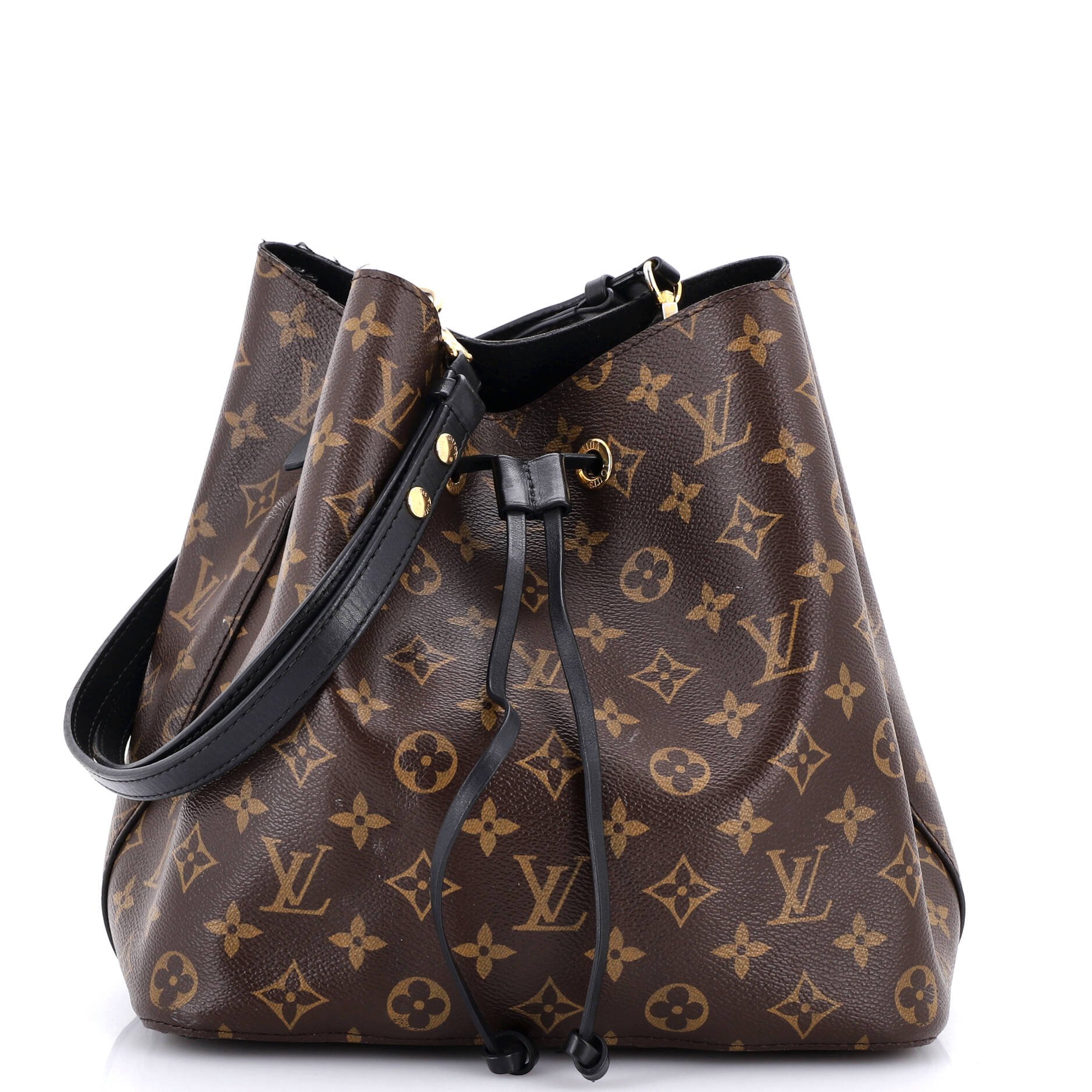 NeoNoe Handbag Monogram Canvas with Leather MM