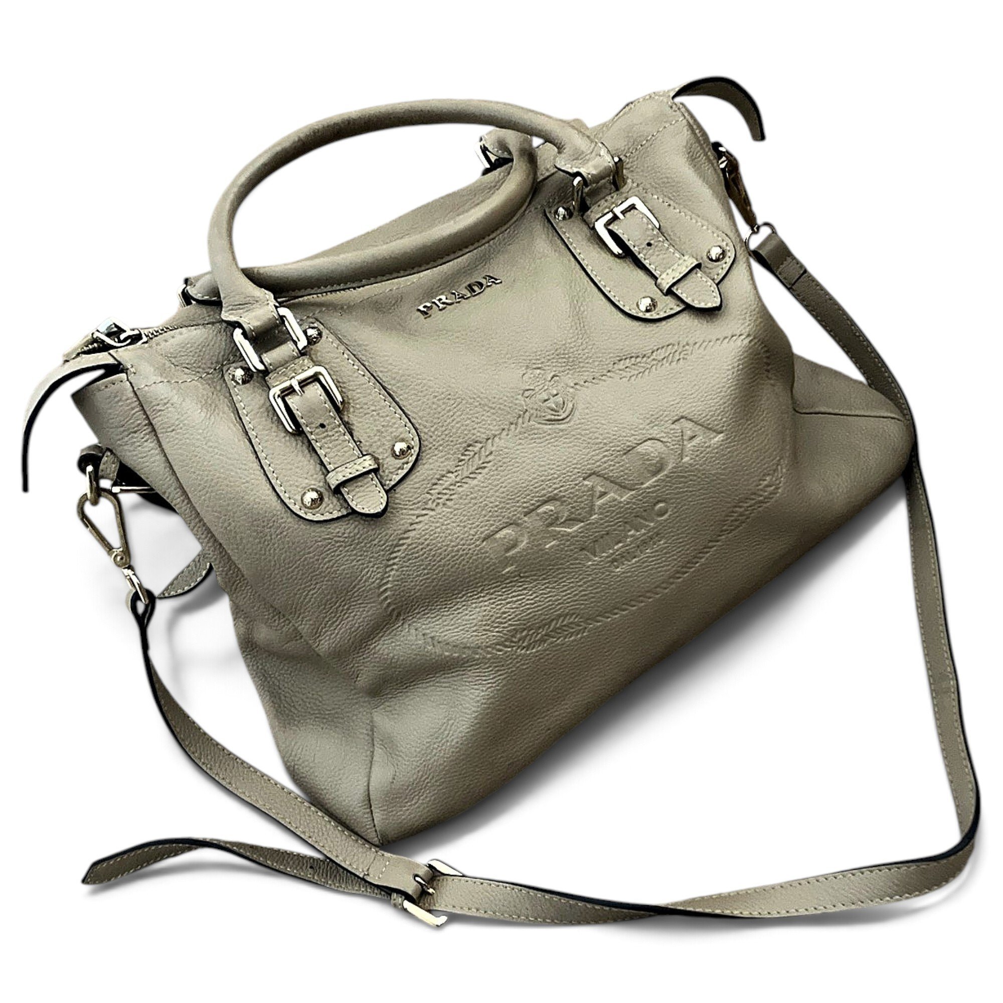 Leather handbag