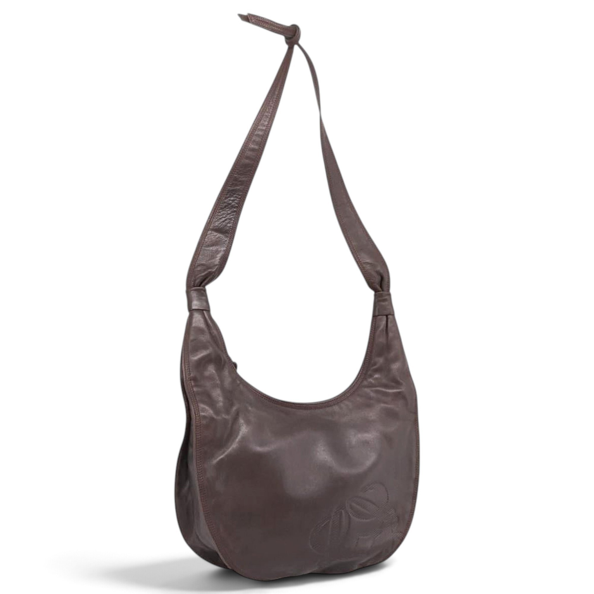 Anagram leather handbag