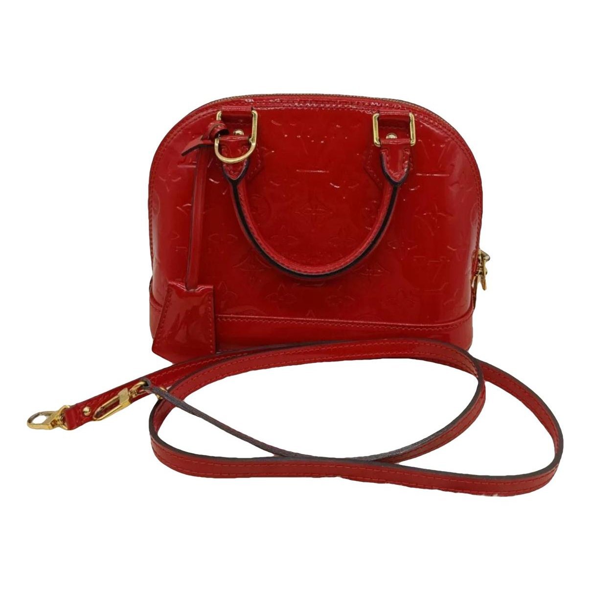 Alma BB patent leather handbag