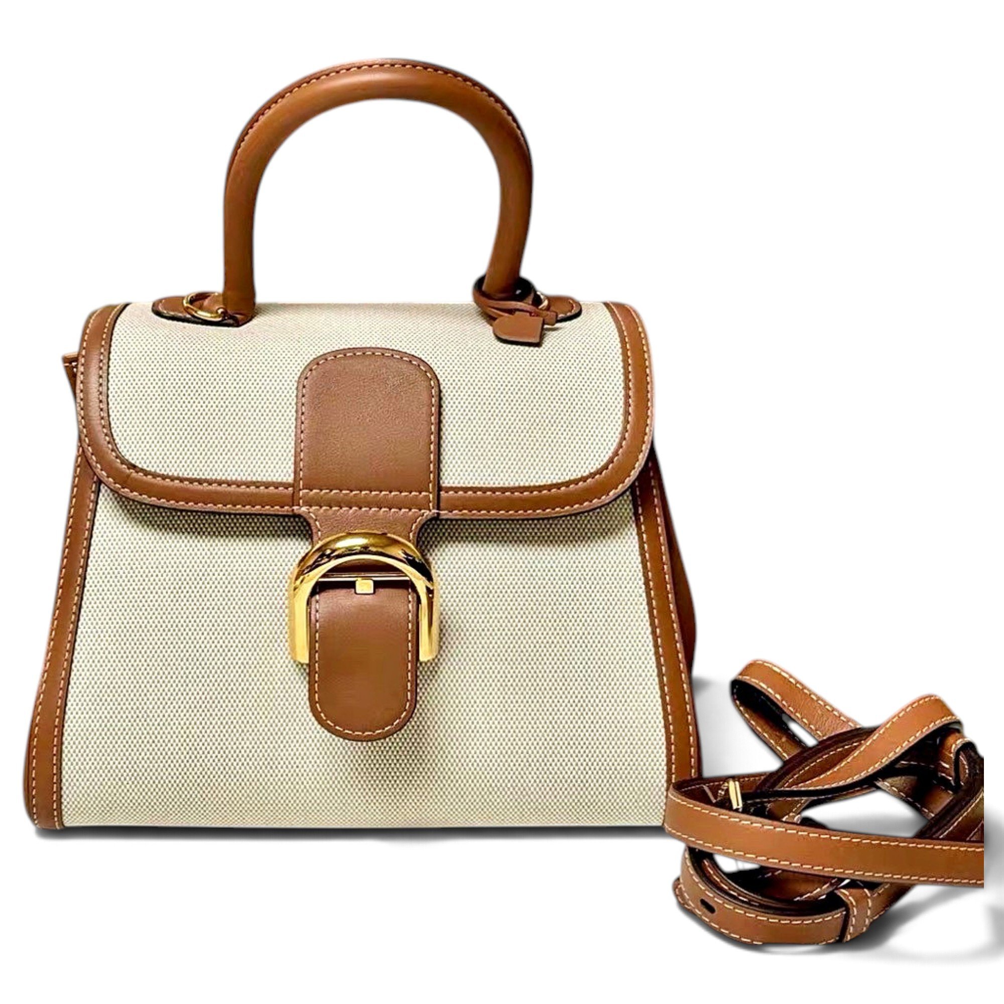 Brillant leather handbag