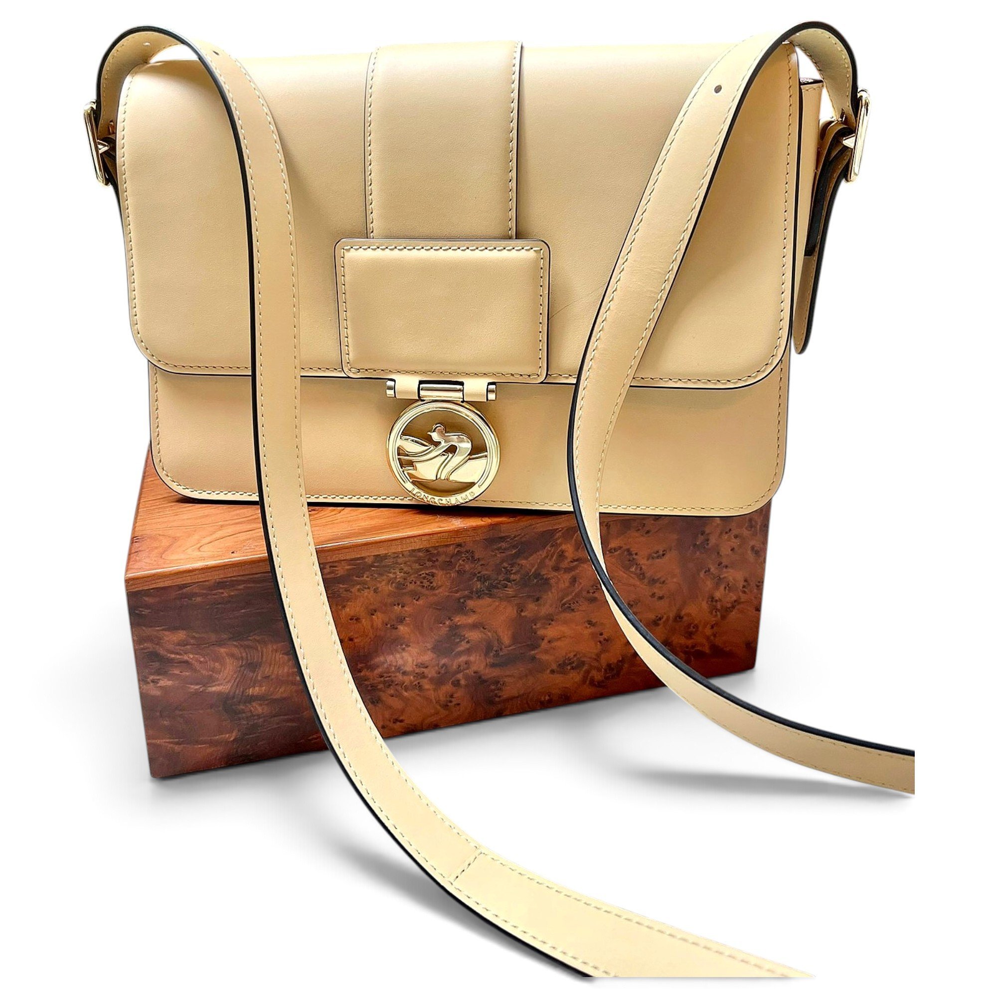 Leather crossbody bag