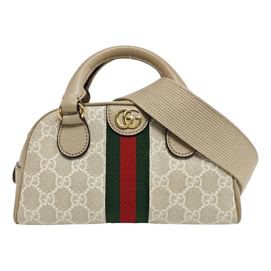 Ophidia Dome Top Handle cloth handbag