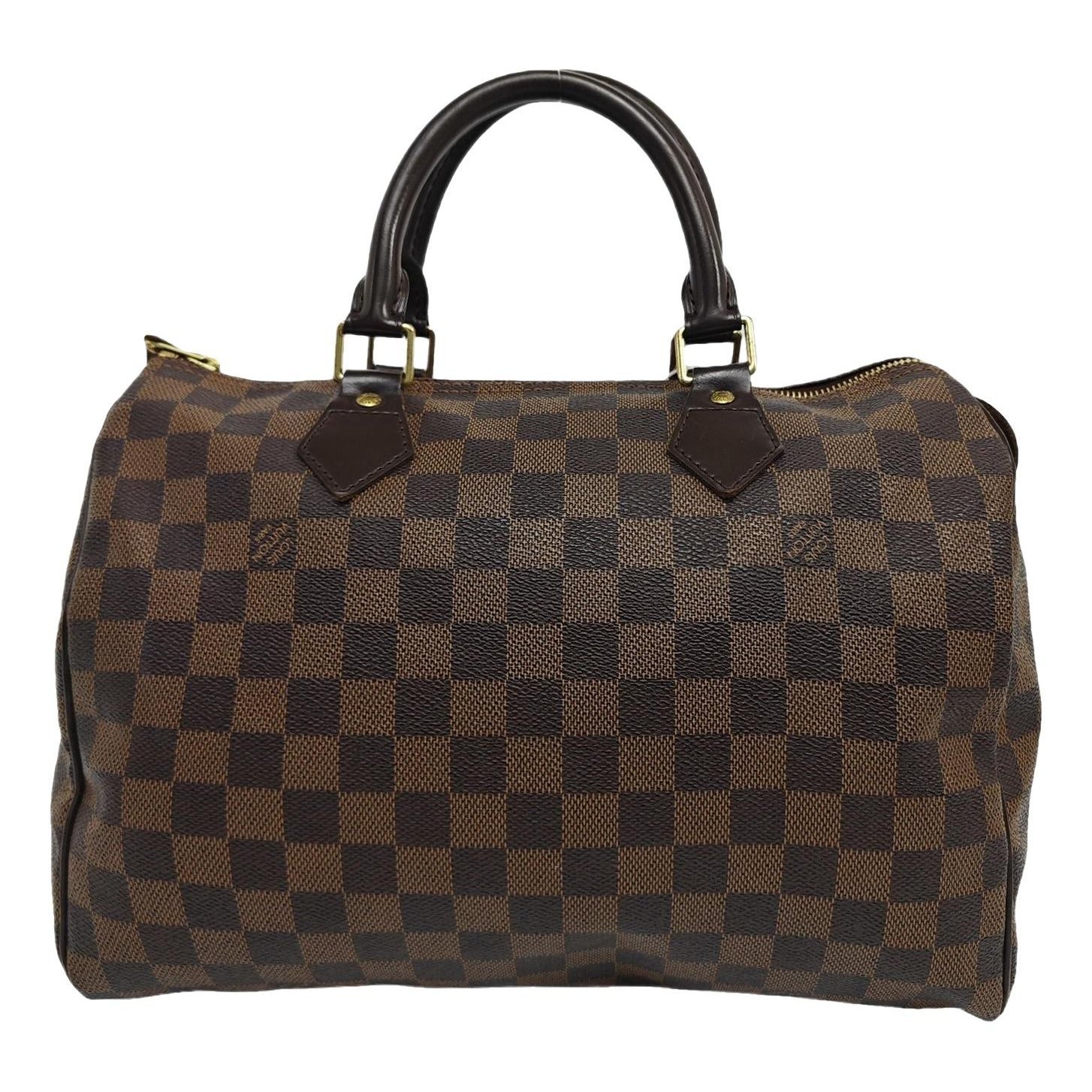 Nano Speedy / Mini HL leather handbag
