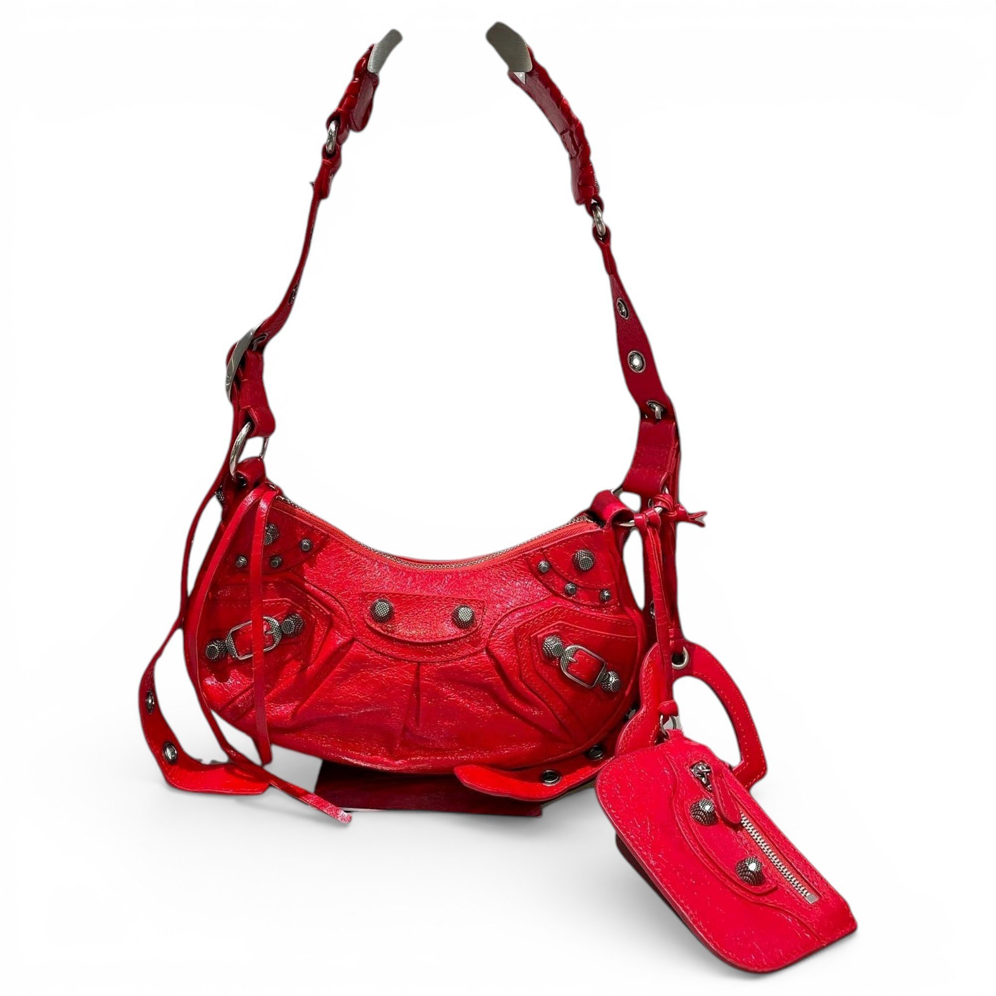 Le Cagole leather handbag