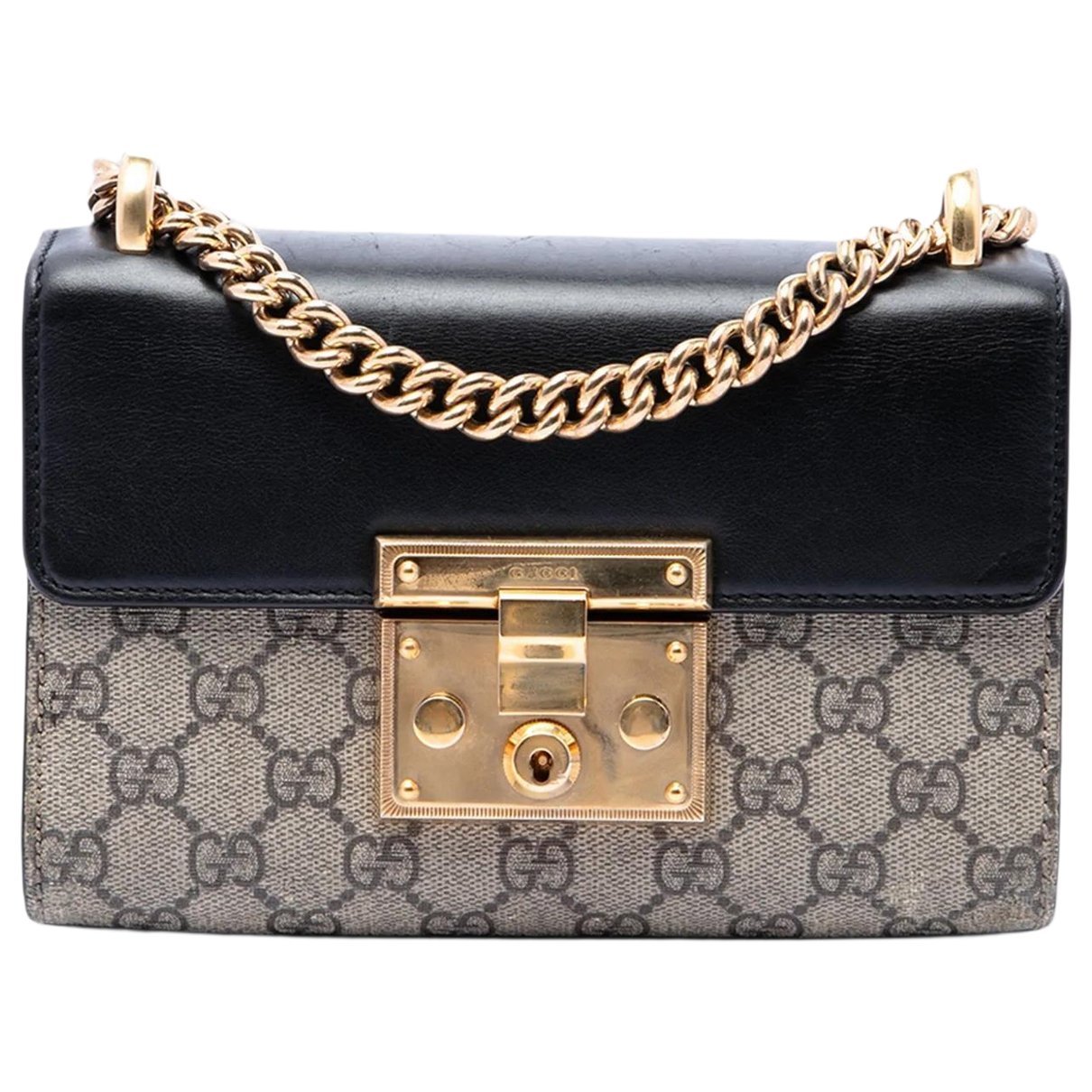 Padlock cloth crossbody bag