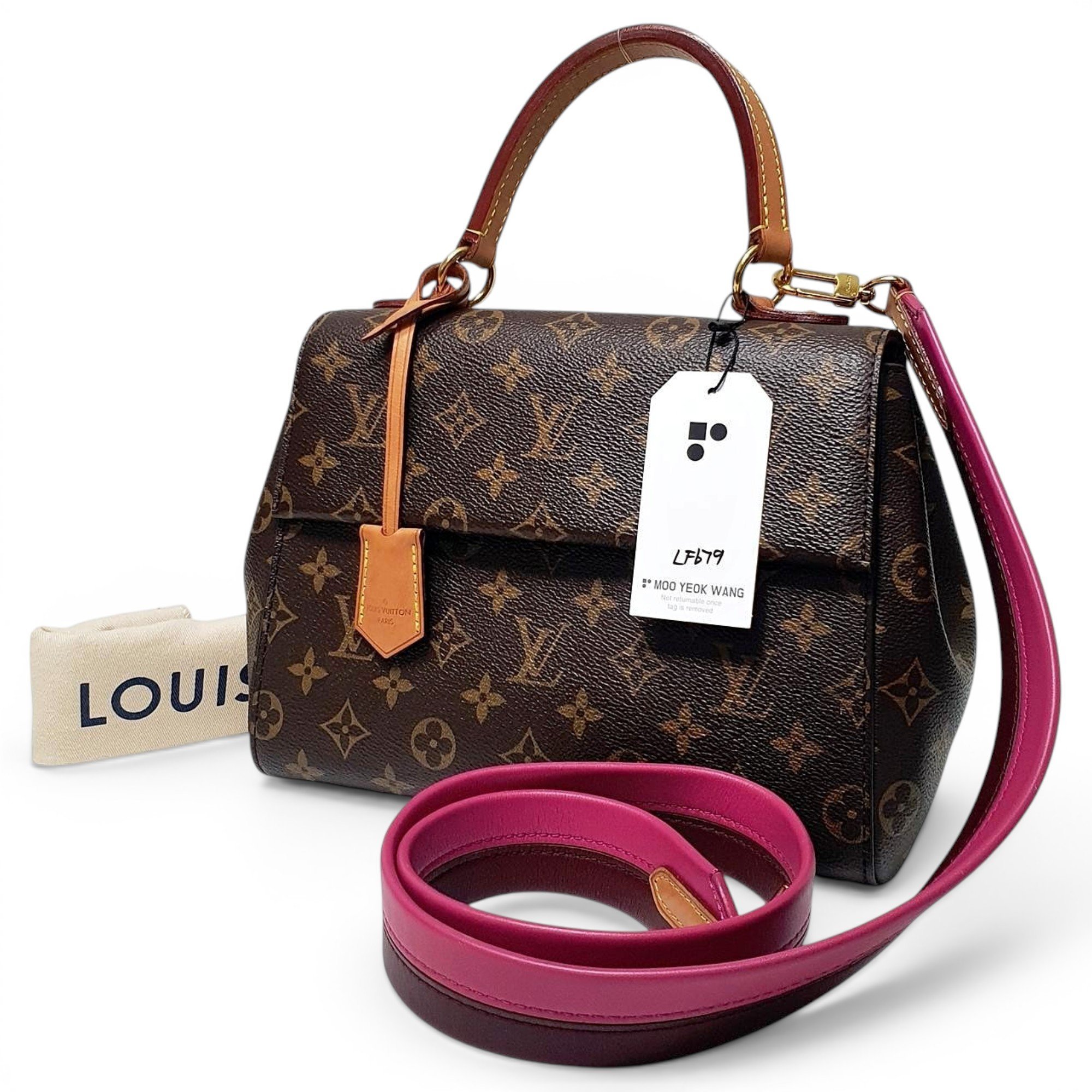 Leather handbag