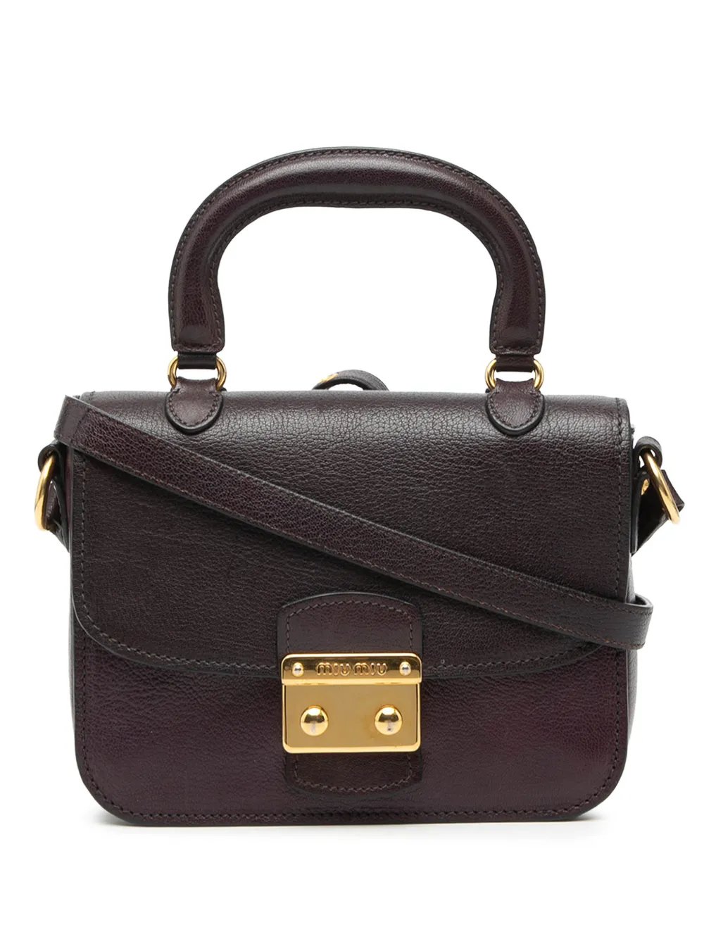 2010-2025 Bicolor Goatskin Madras Top Handle satchel