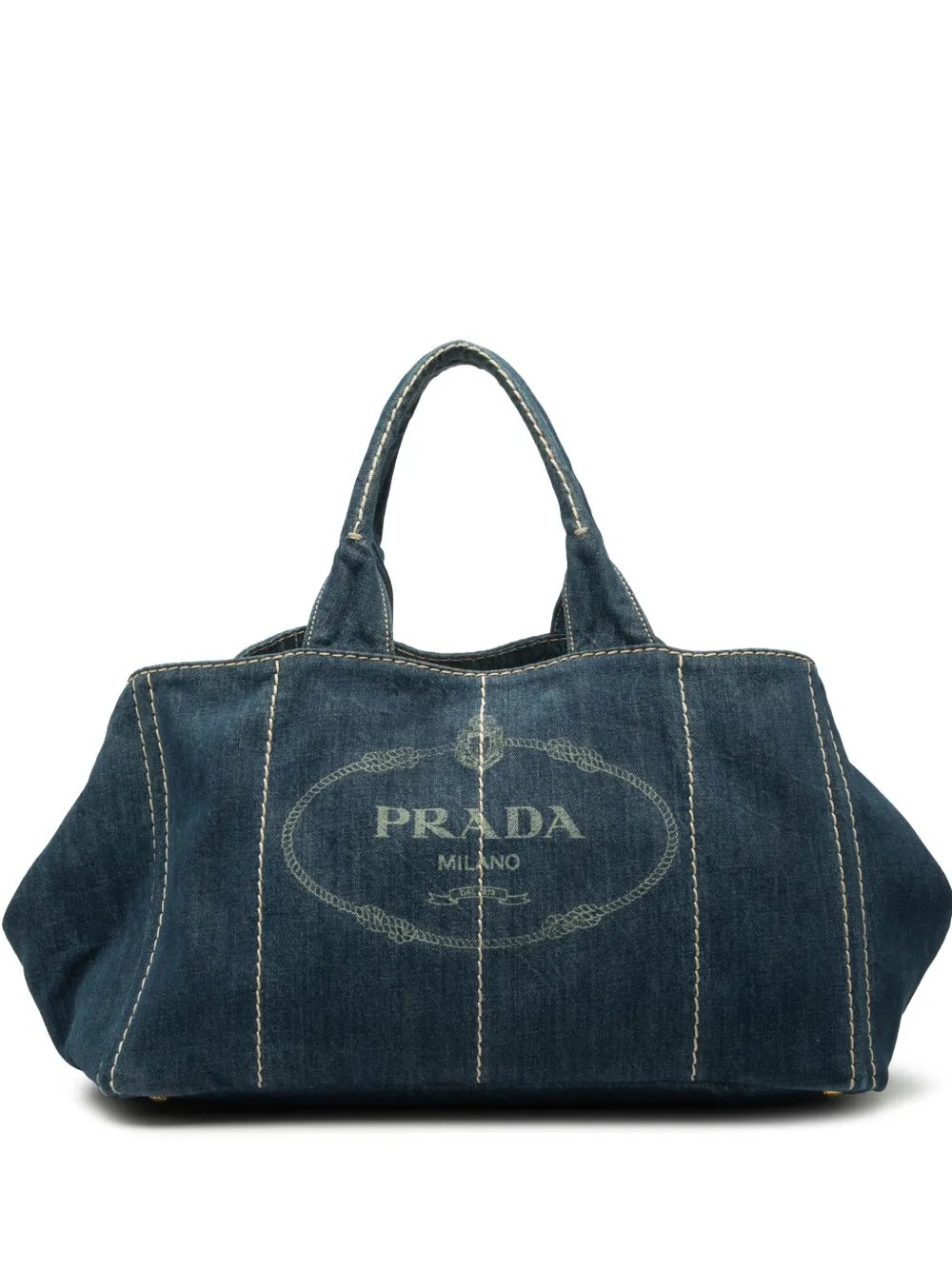 2013-2026 Large Denim Canapa Logo satchel