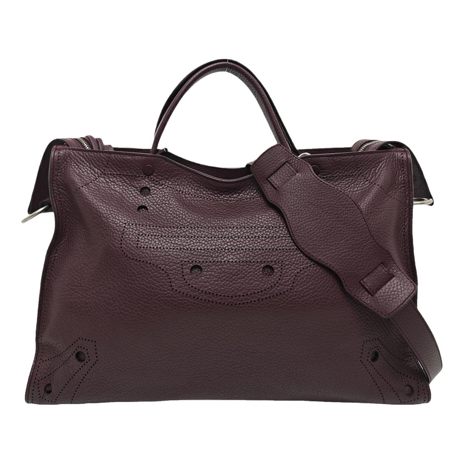 Leather handbag