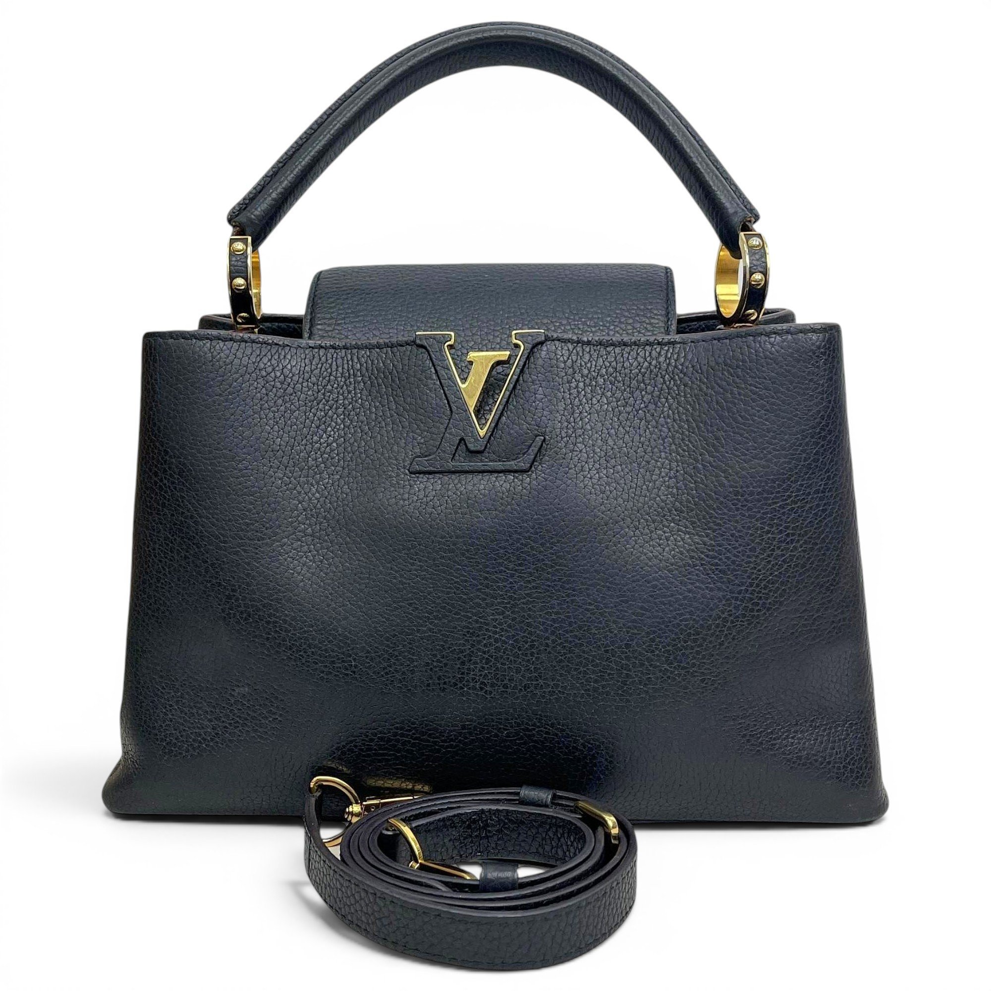 Capucines leather handbag