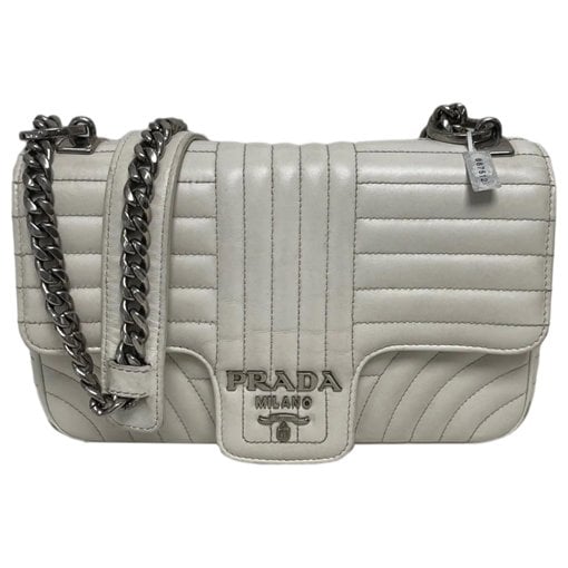 Diagramme leather handbag