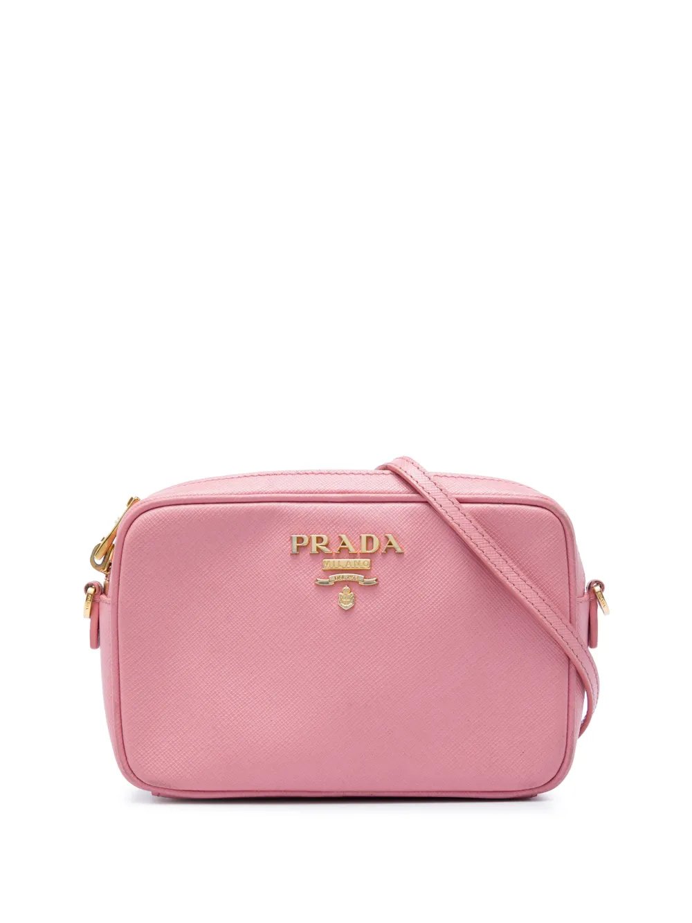 2010-2026 Mini Saffiano Lux Camera Bag crossbody bag