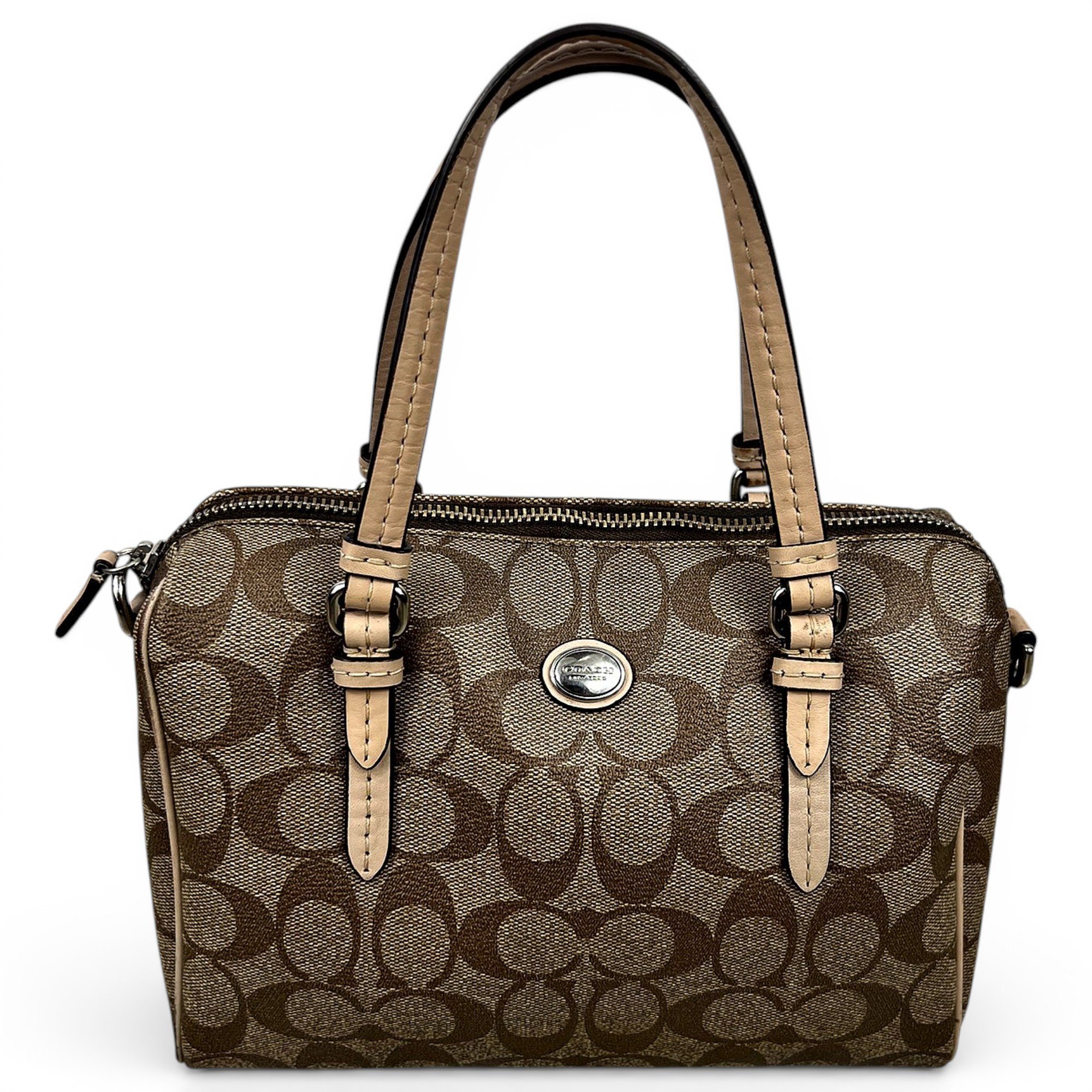 CITY ZIP TOTE leather handbag