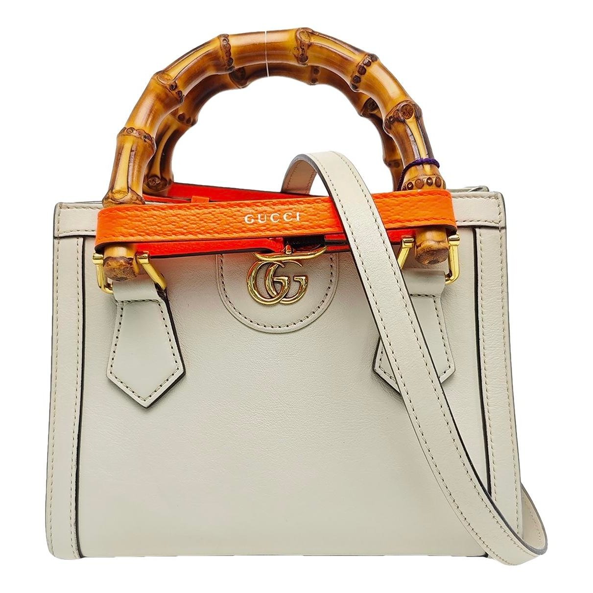 Diana Bamboo leather mini bag