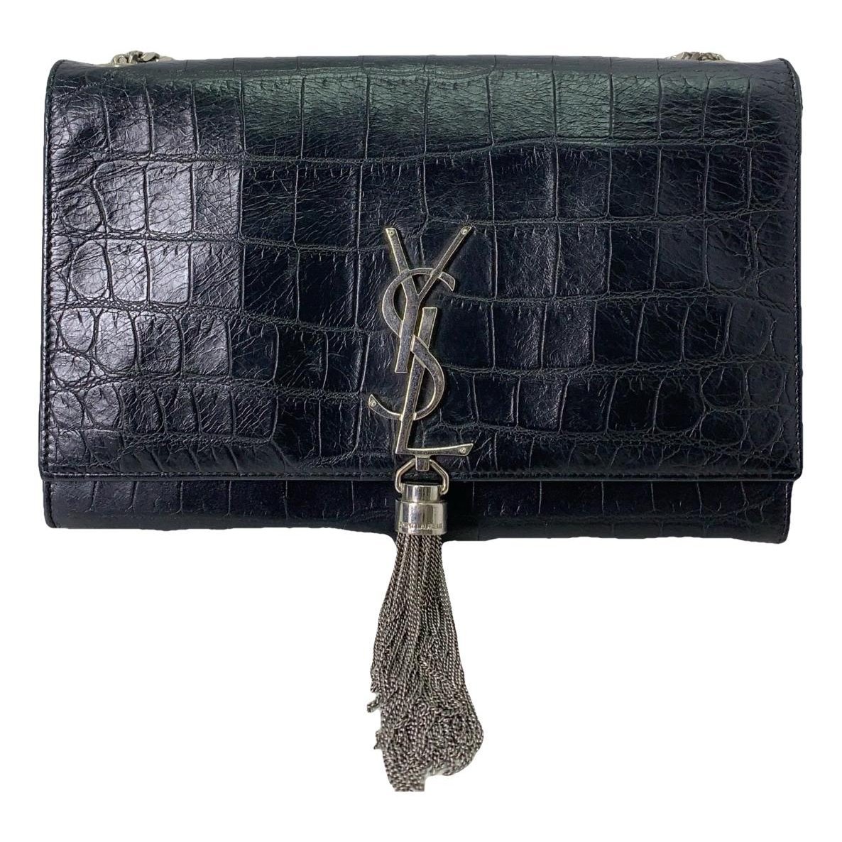 Pompom Kate leather handbag
