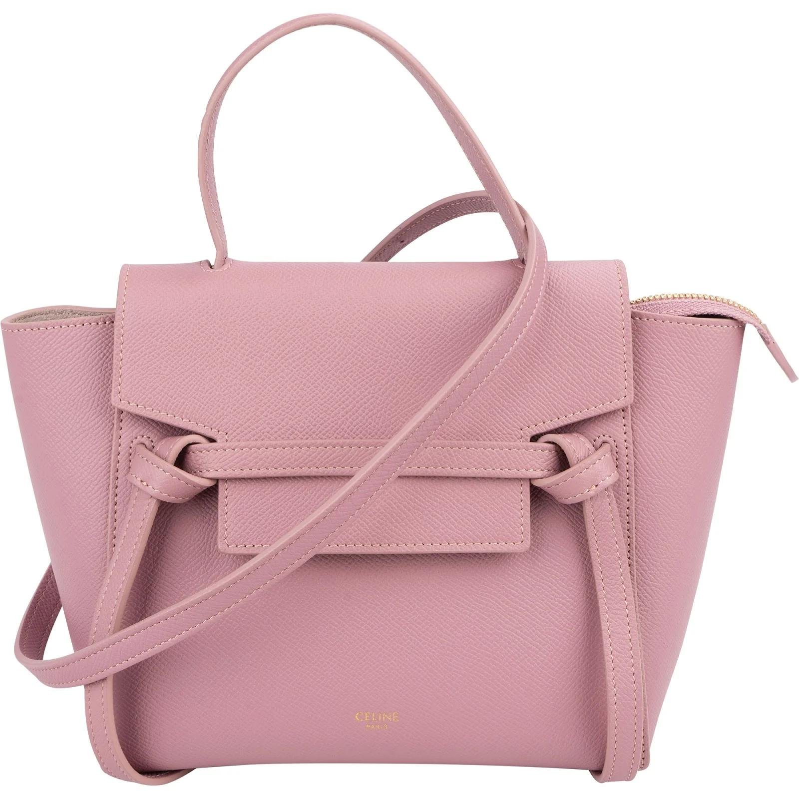 Belt leather handbag