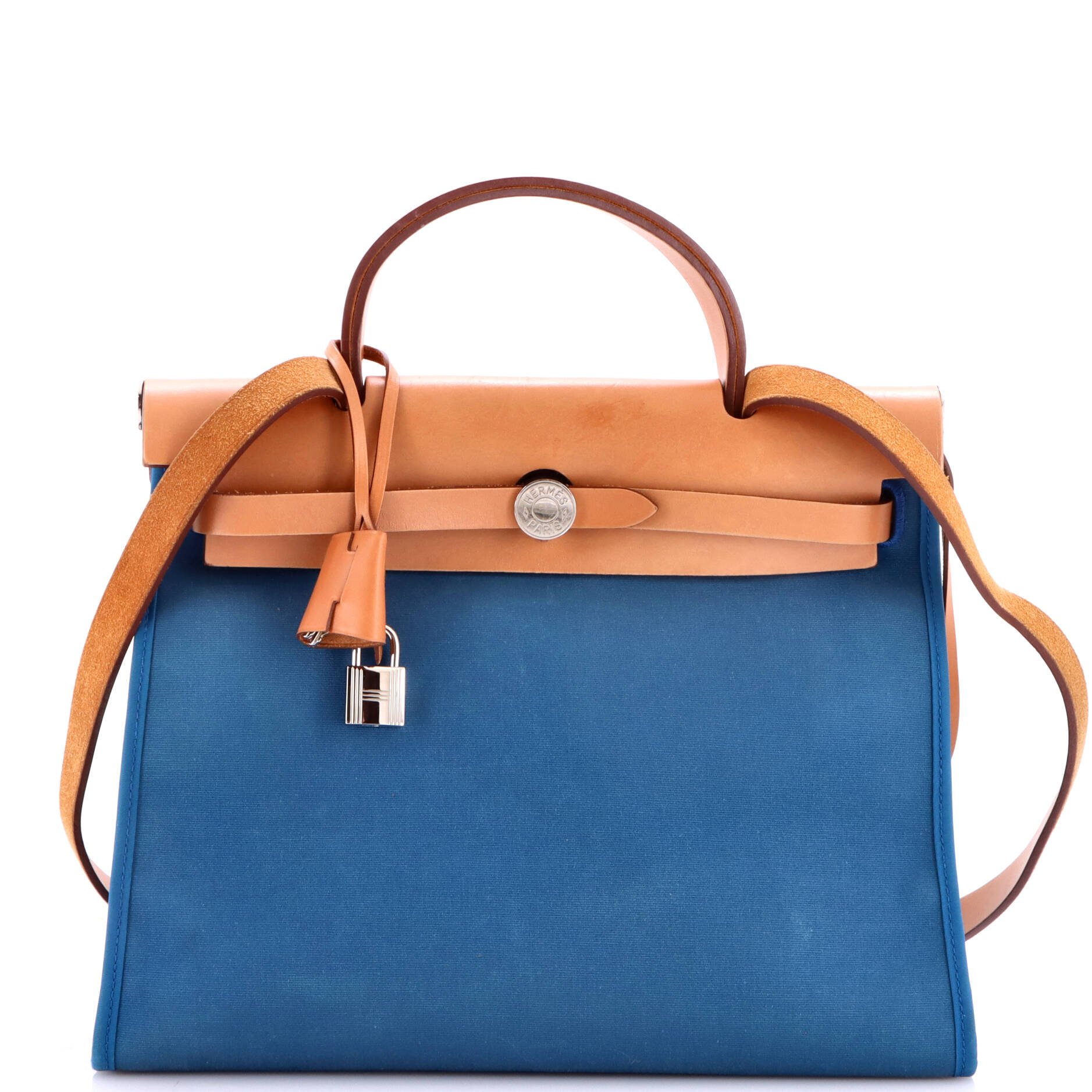 Herbag Zip Leather and Toile 31