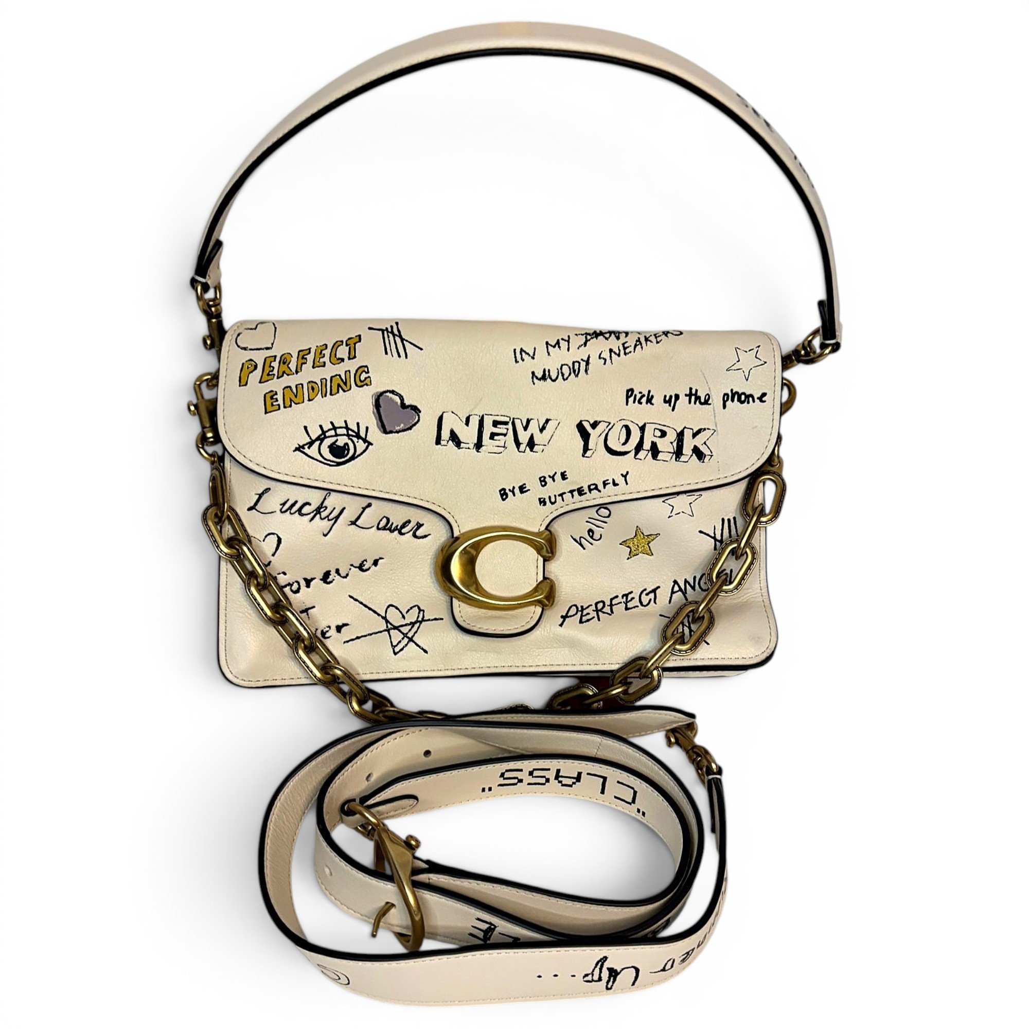 Tabby leather handbag