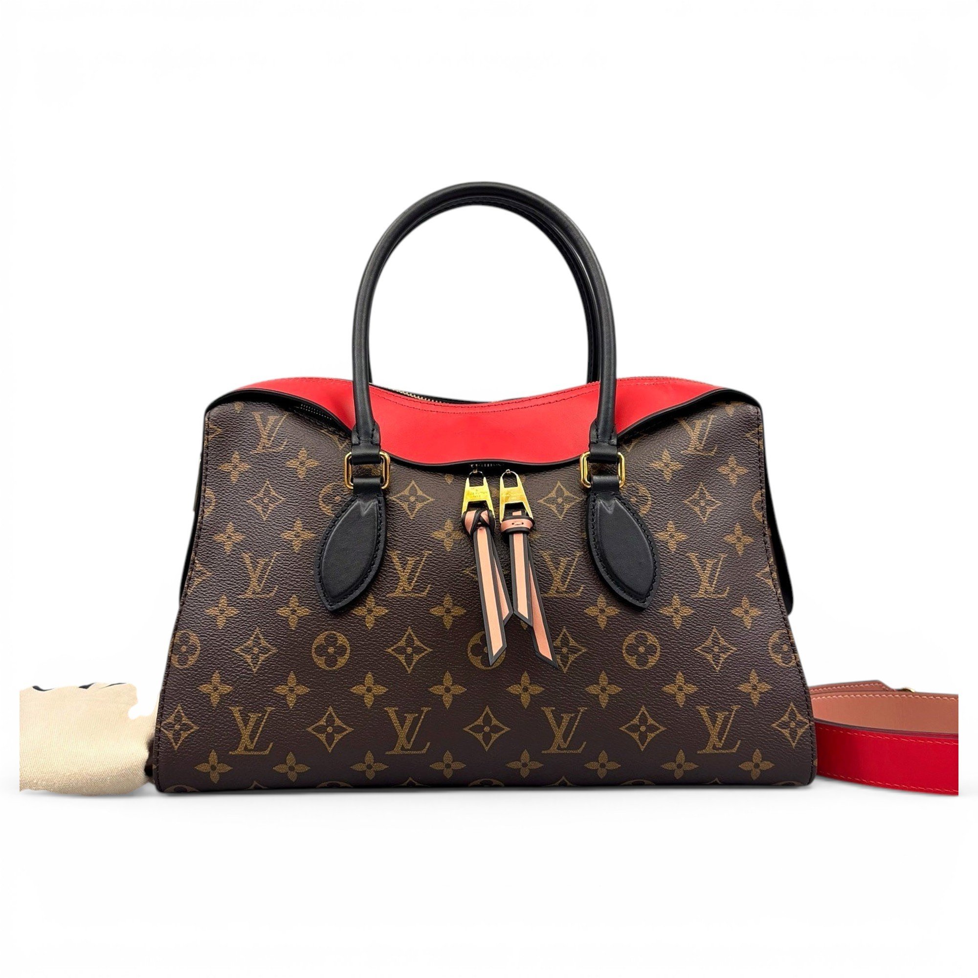 Tuileries leather handbag