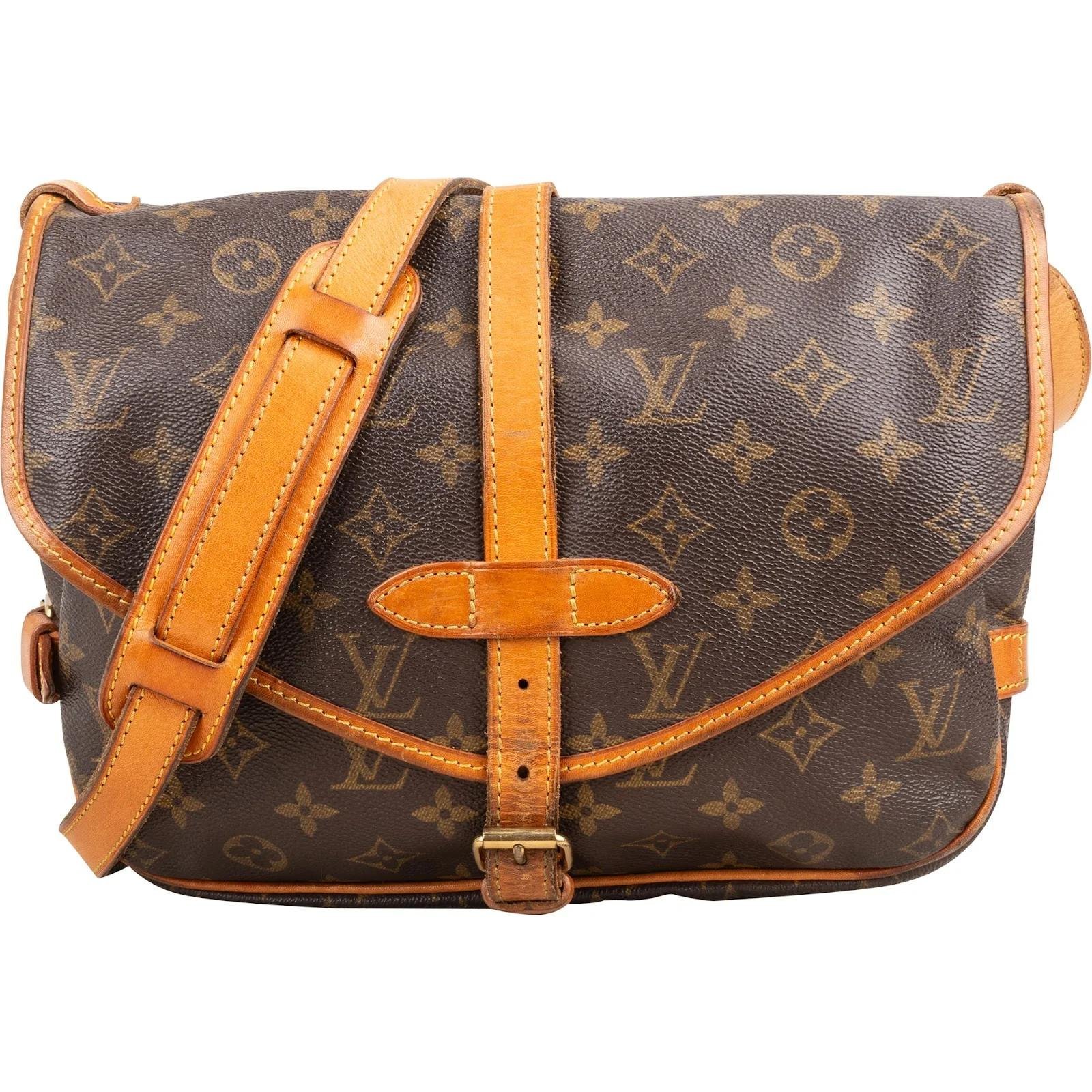 Saumur leather crossbody bag