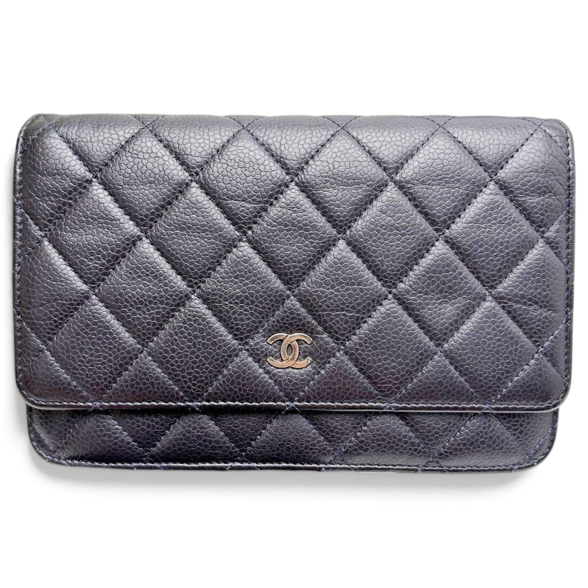 Wallet On Chain Timeless/Classique leather crossbody bag