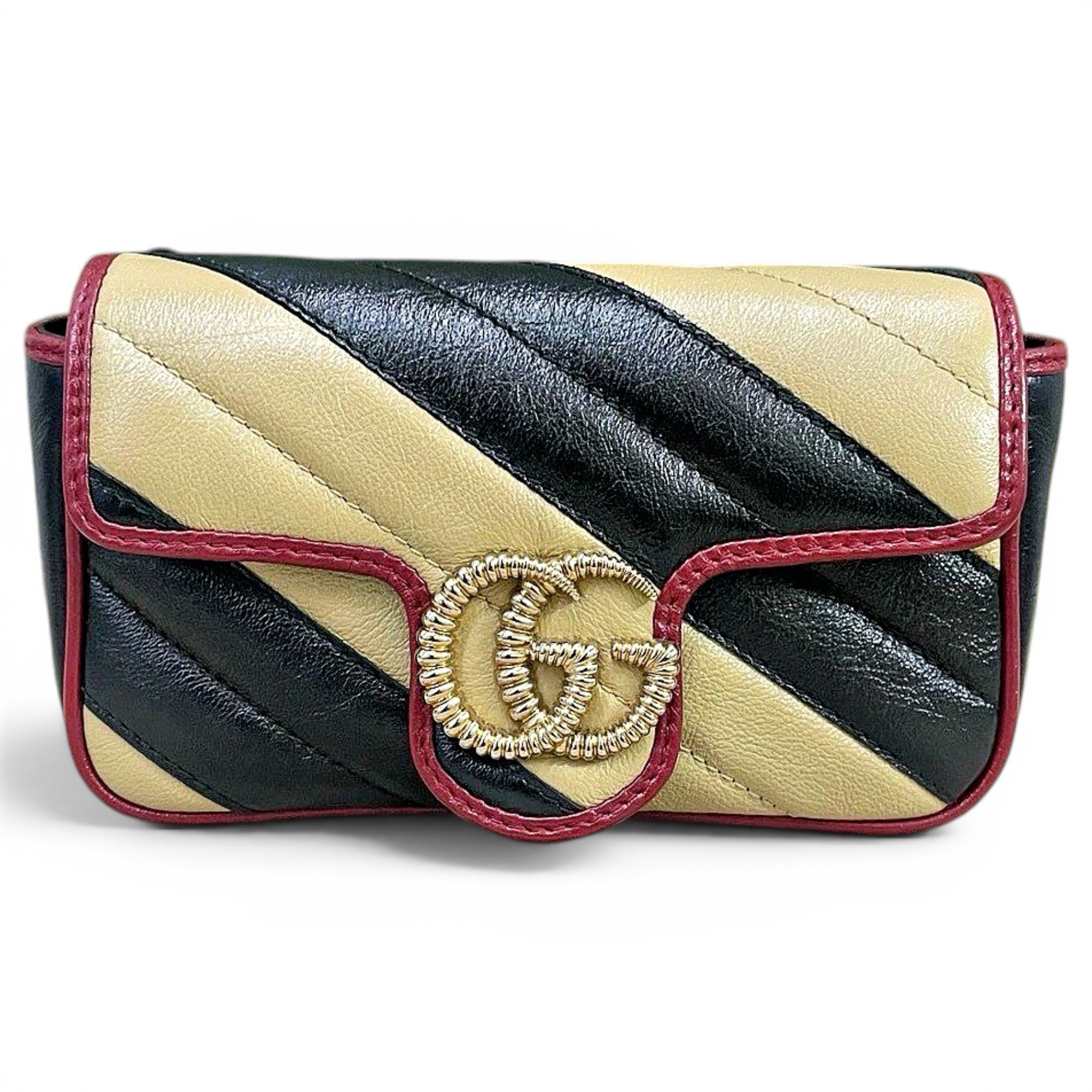 GG Marmont Flap leather crossbody bag