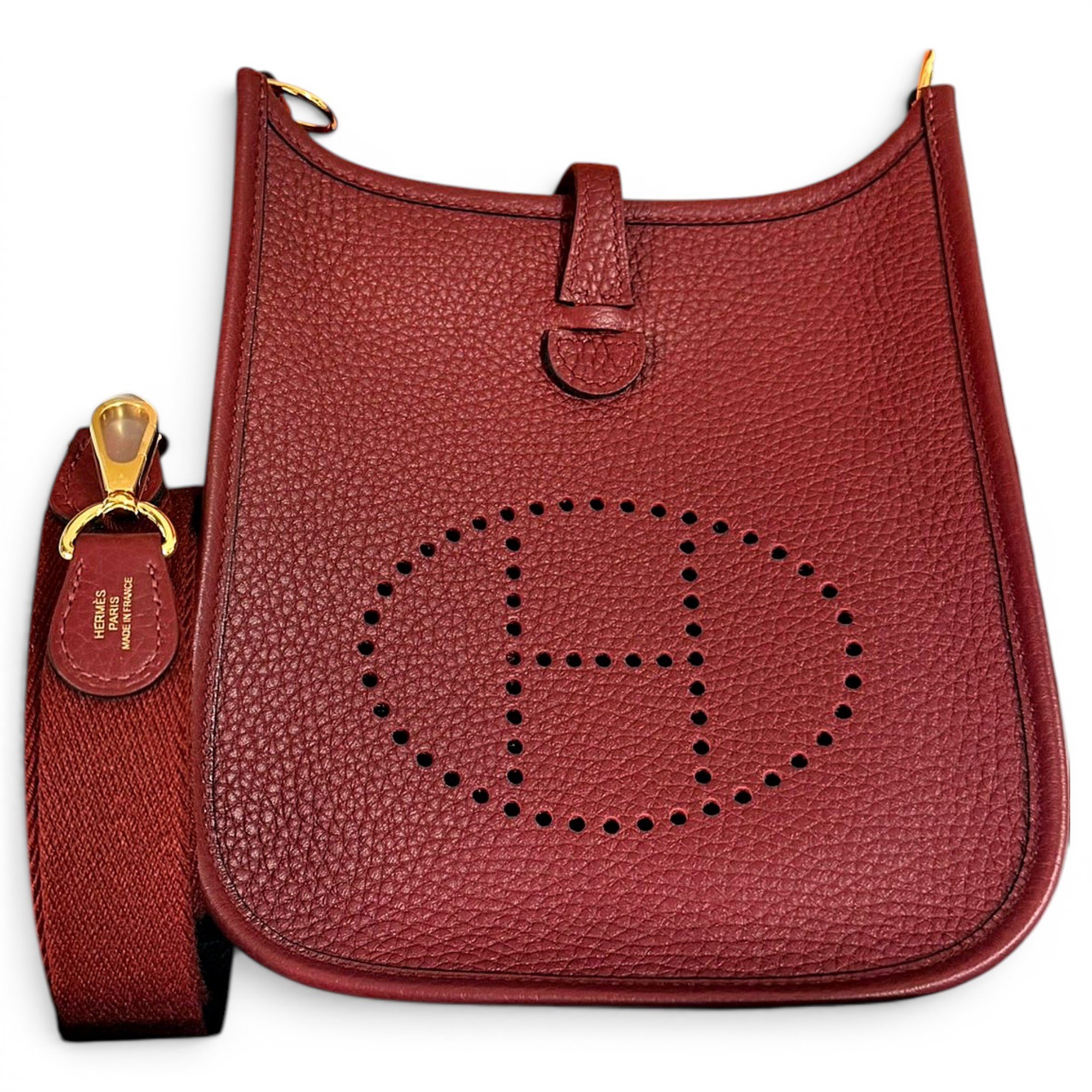 Evelyne leather crossbody bag