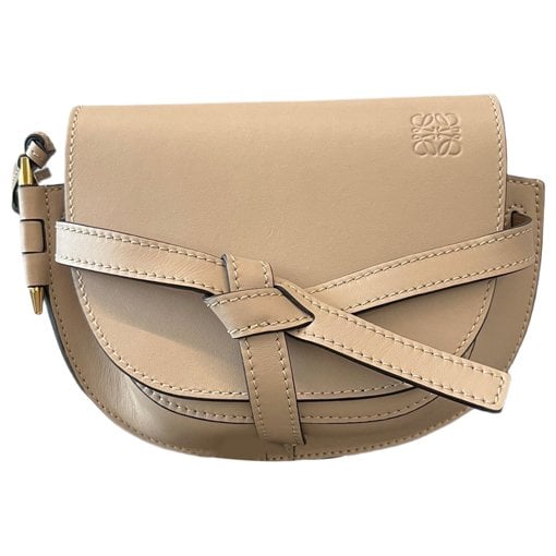 Gate leather crossbody bag
