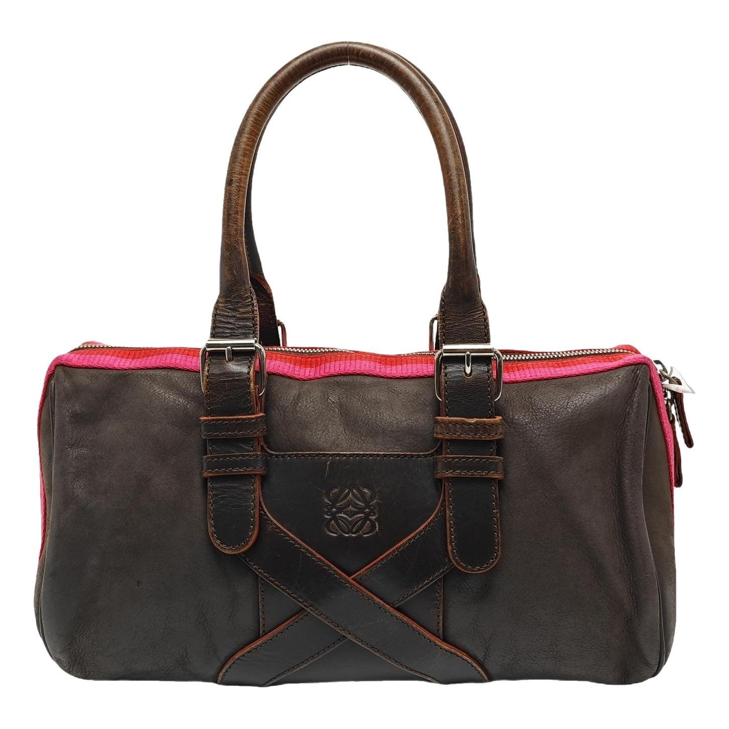 Leather handbag