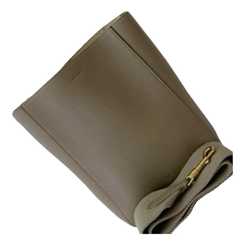 Seau Sangle leather handbag