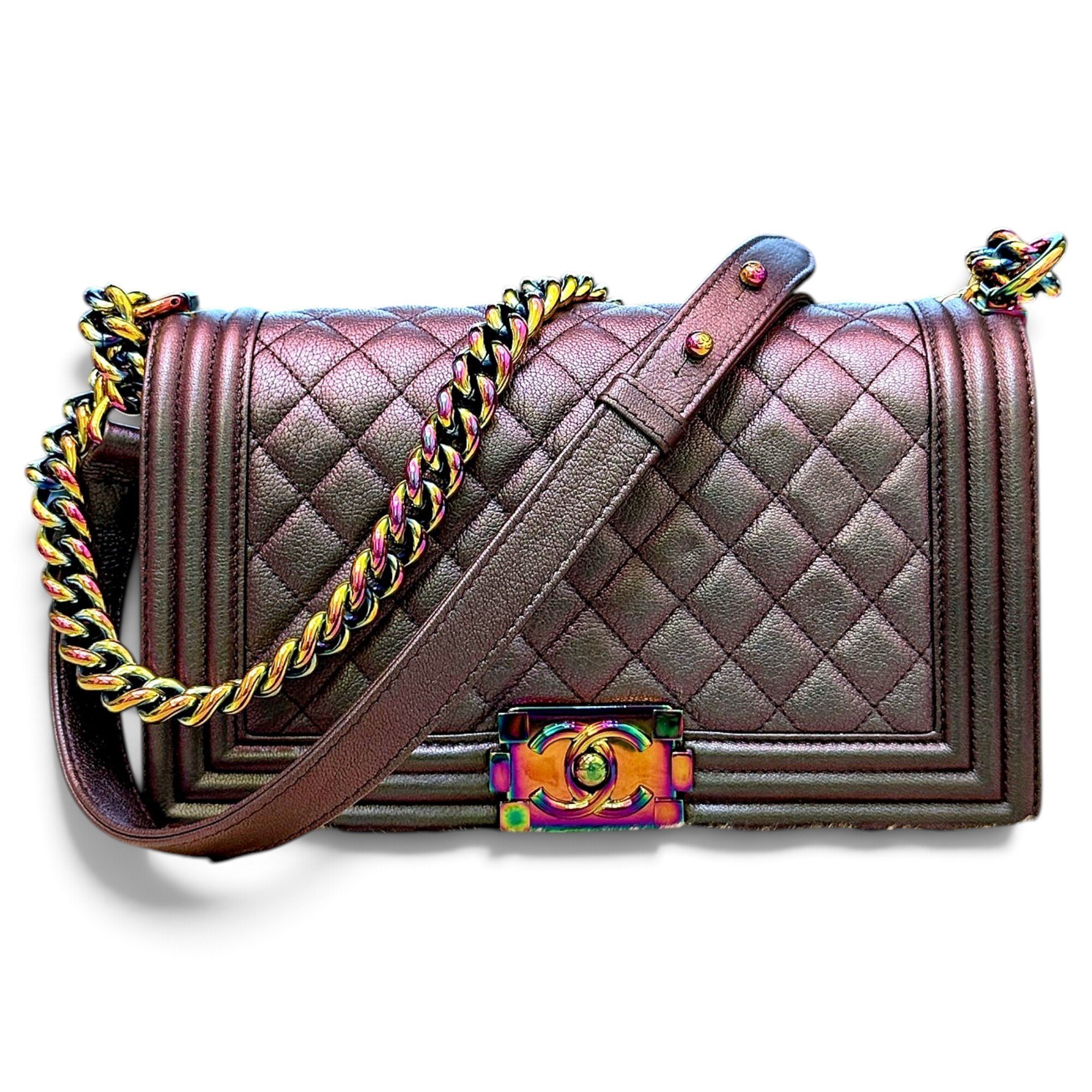 Boy leather handbag