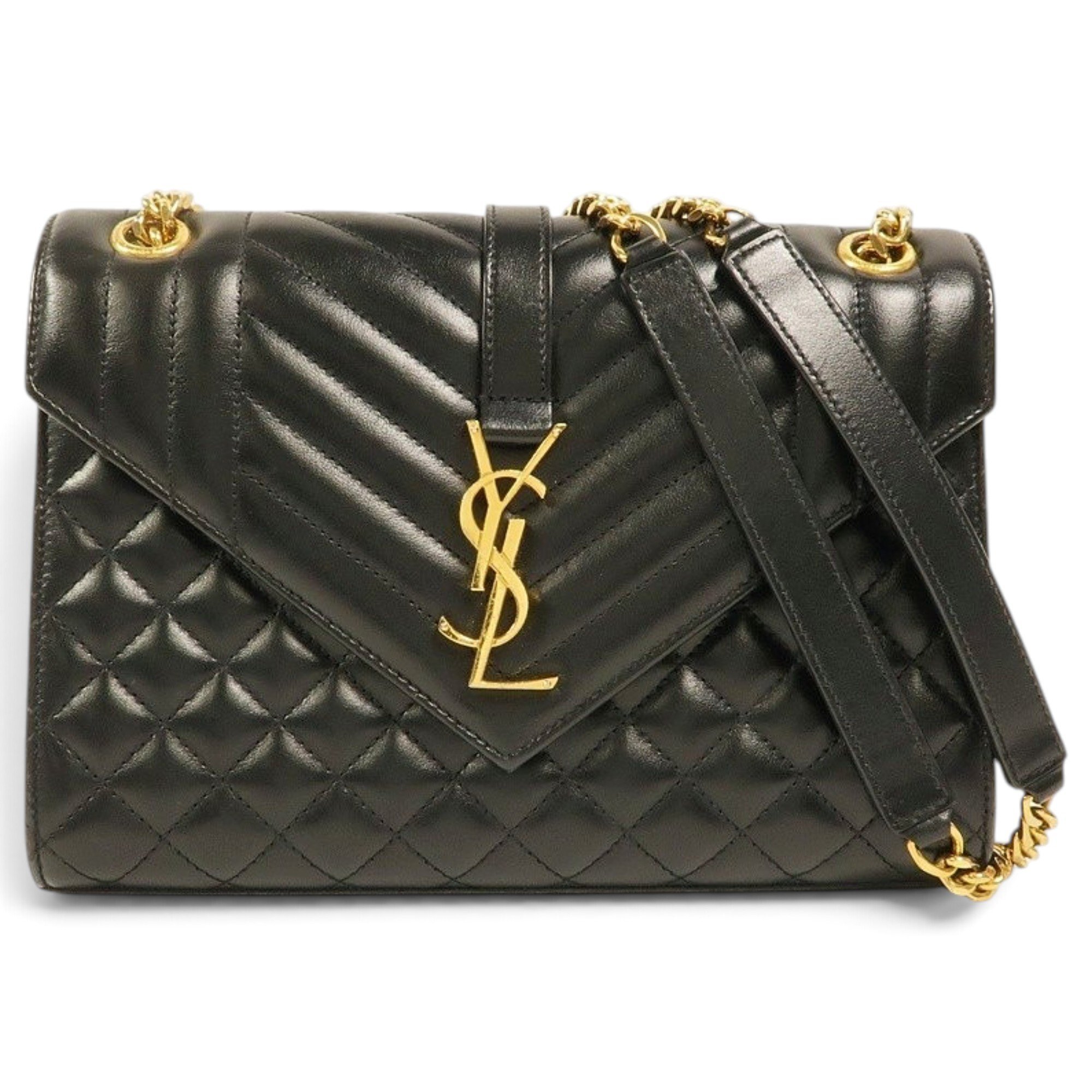 Collége monogramme leather handbag