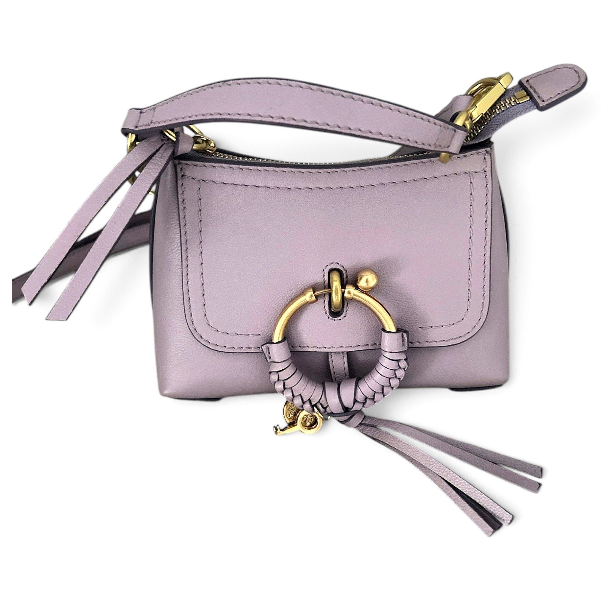 Leather mini bag