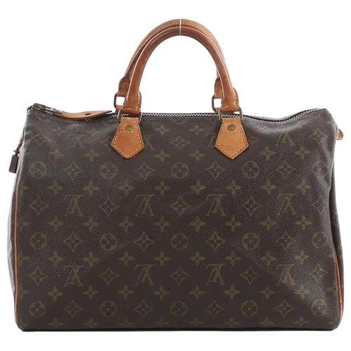 Speedy leather handbag