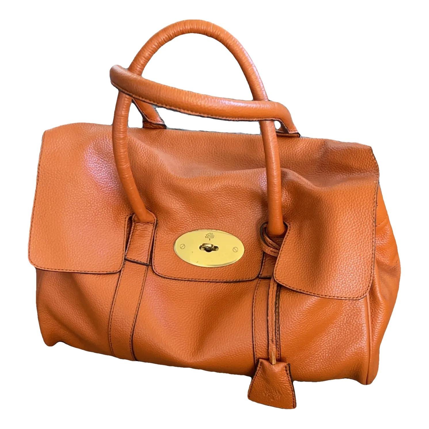 Leather handbag