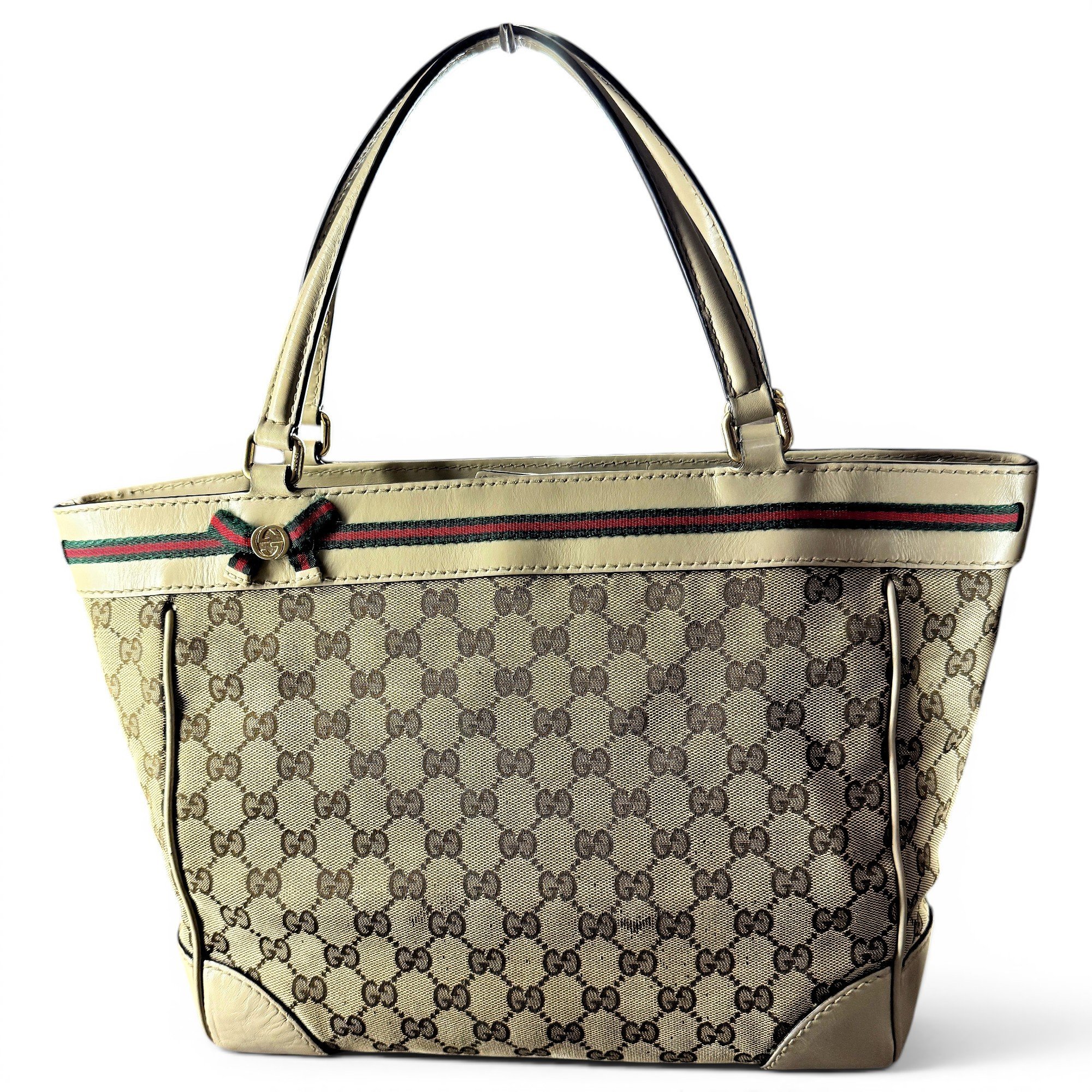 Leather tote