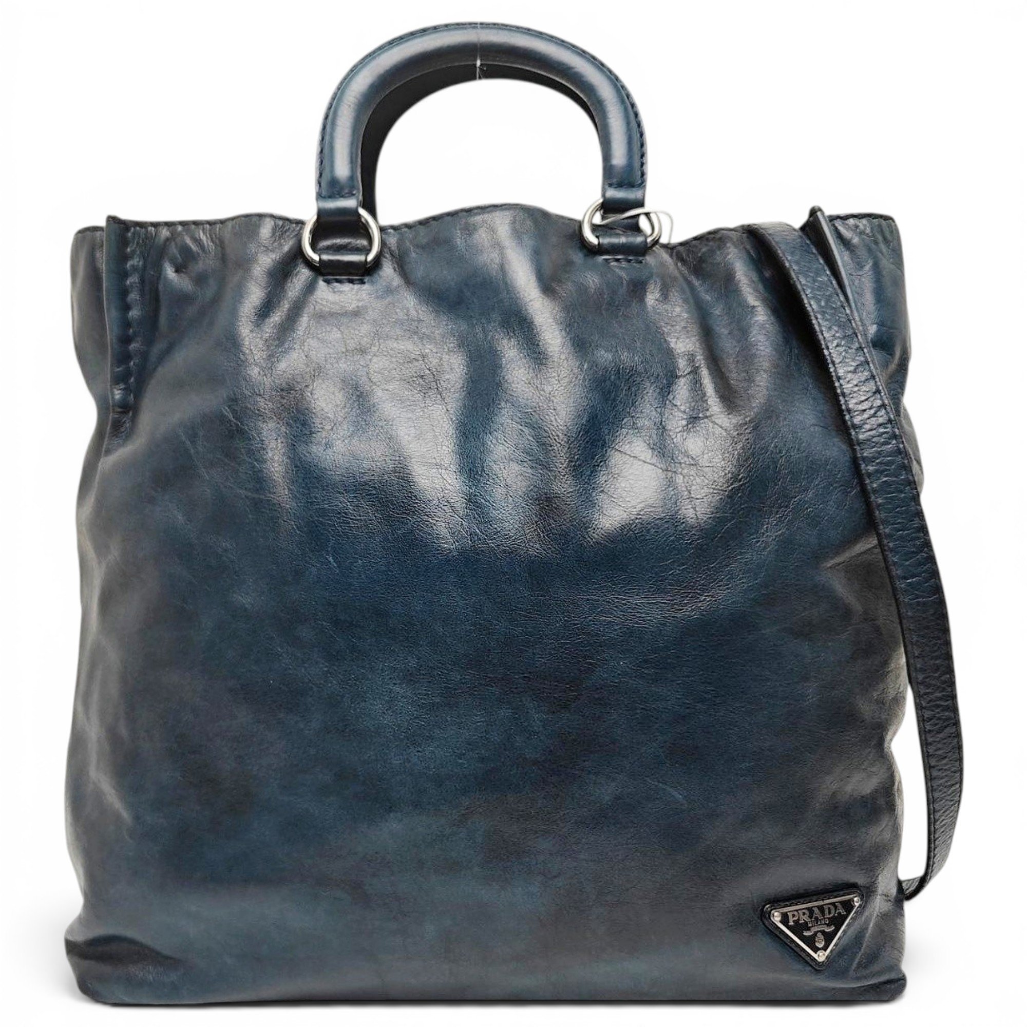 Leather handbag