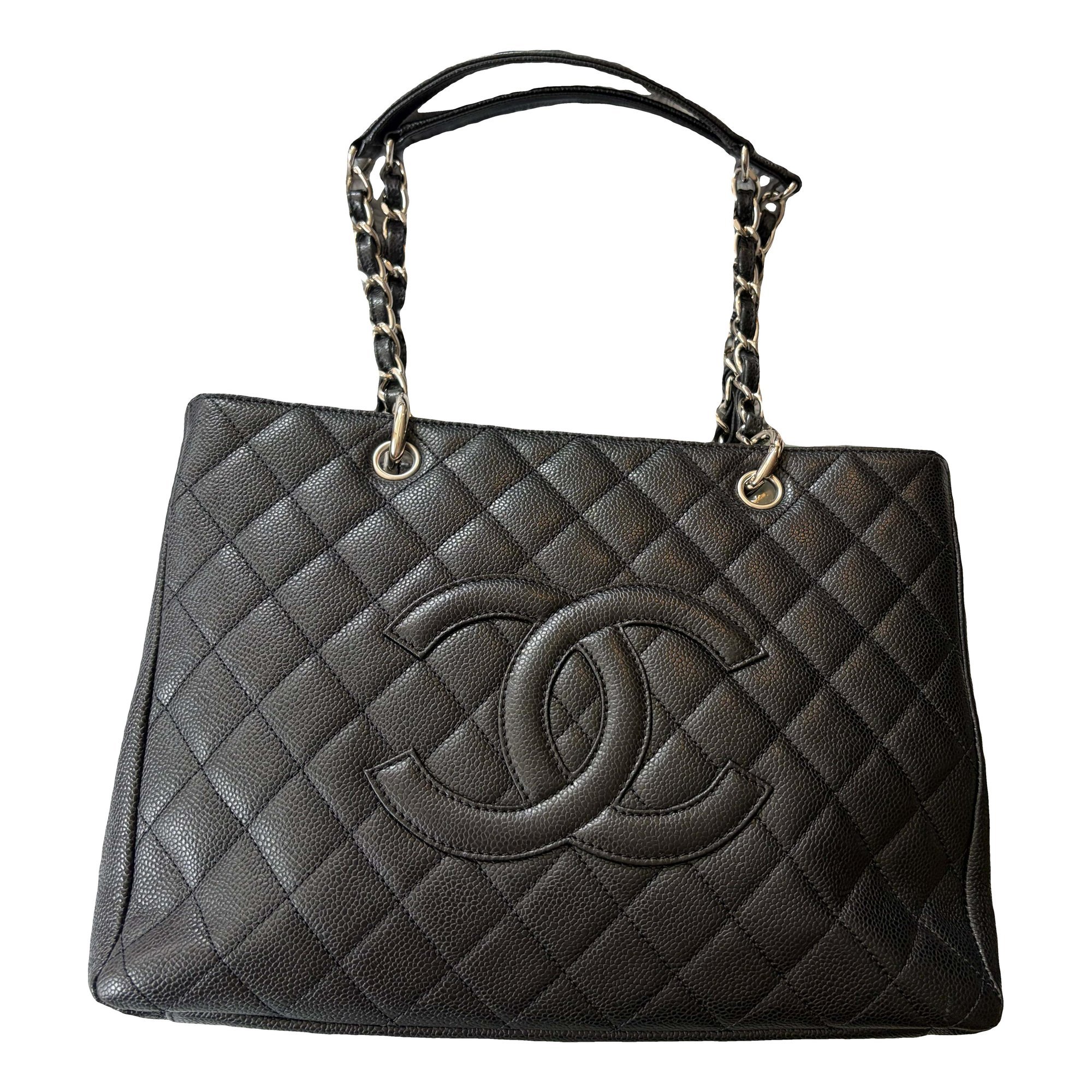 Grand shopping leather tote